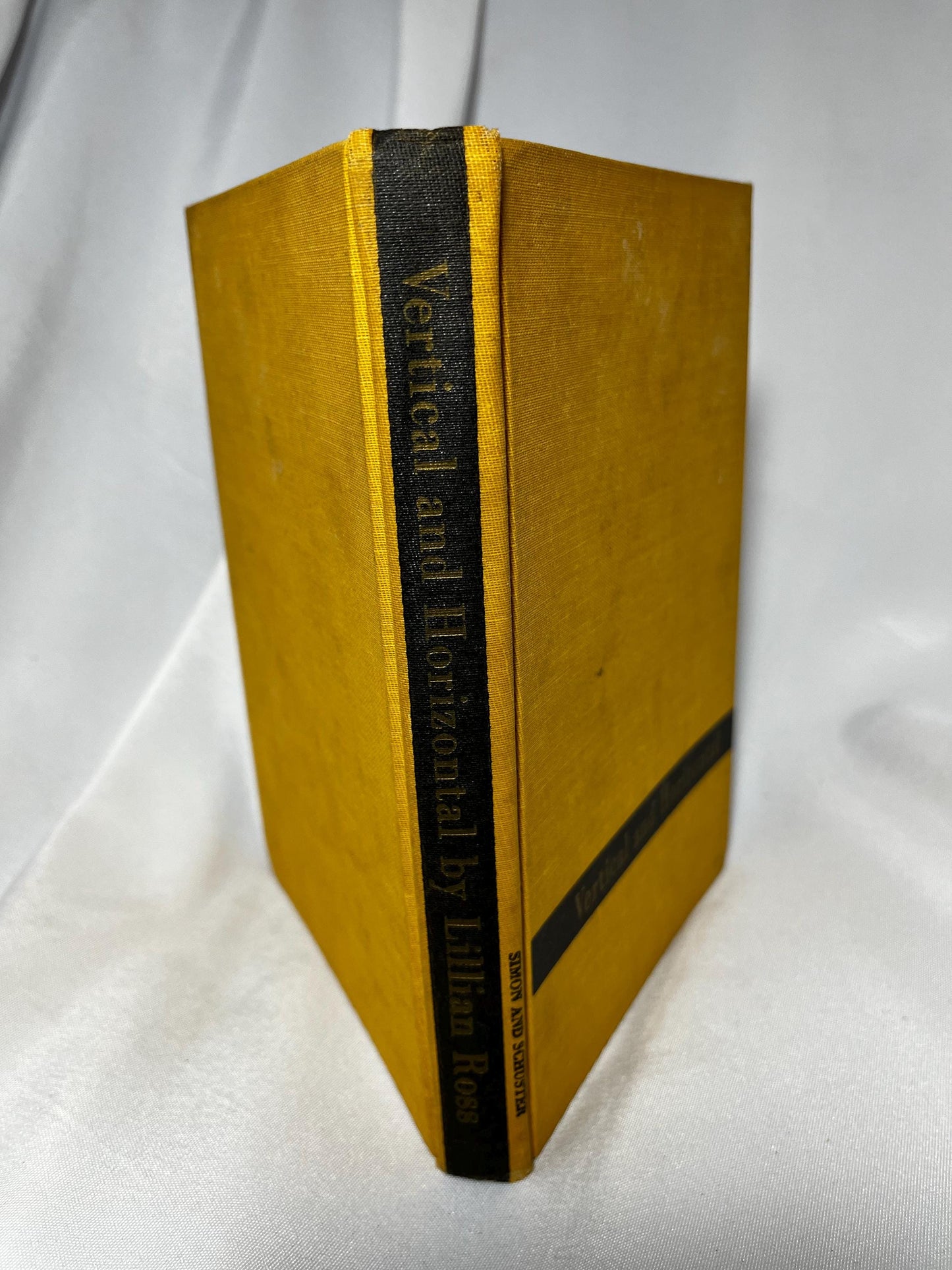 Rare "Vertical and Horizontal" by Lillian Ross 1963 First Edition Hardcover