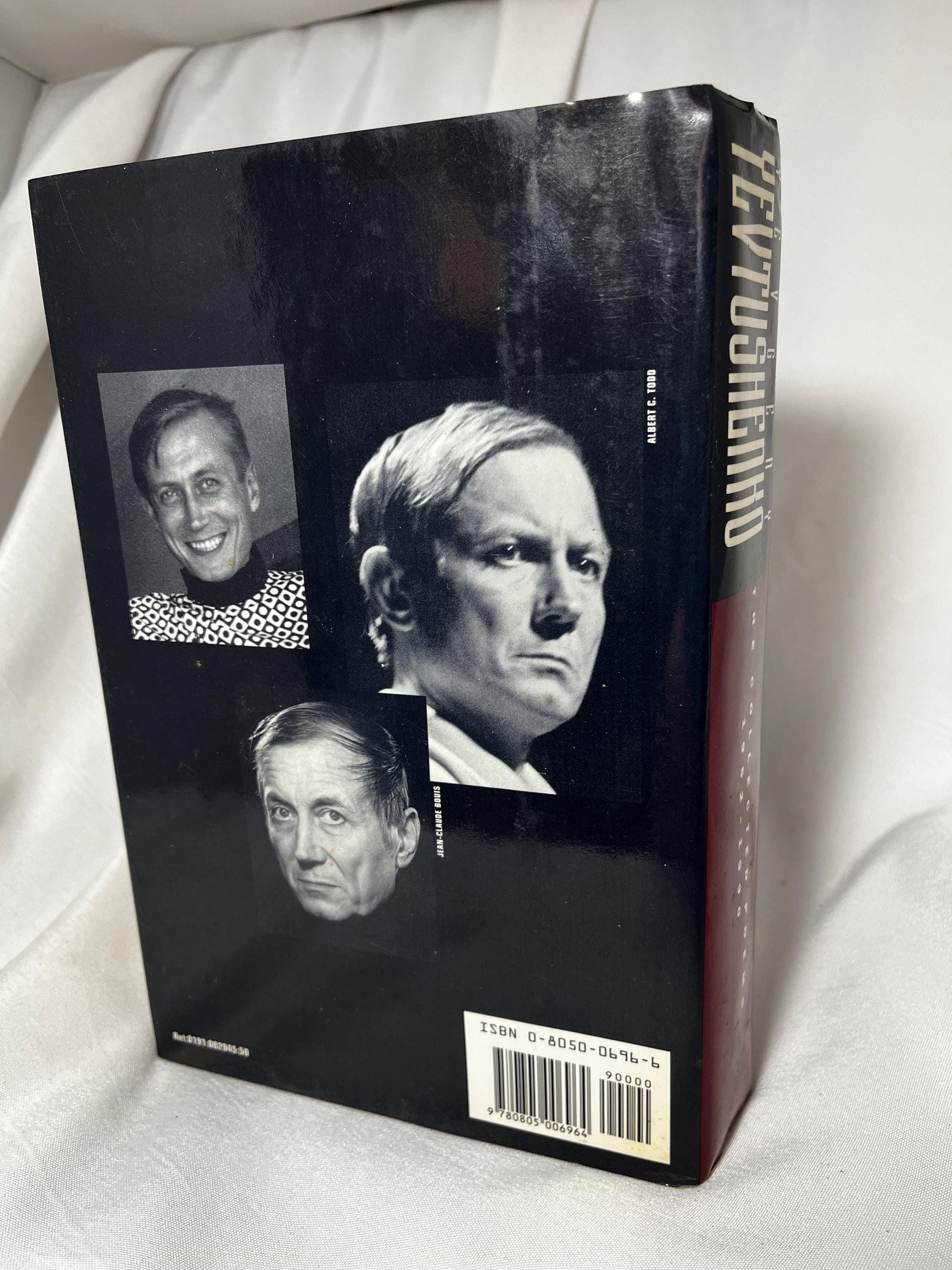 SIGNED Yevgeny Yevtushenko Poetry Book, Hardcover First Edition, Russian Literature Gift, 1991 Collector's Edition