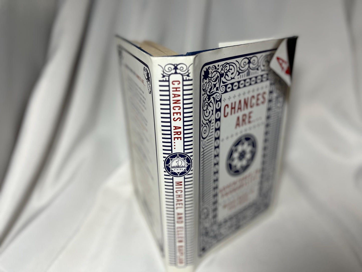 Chances Are: Adventures in Probability Book, Michael Kaplan, Ellen Kaplan, 2006 First Edition, Hardcover