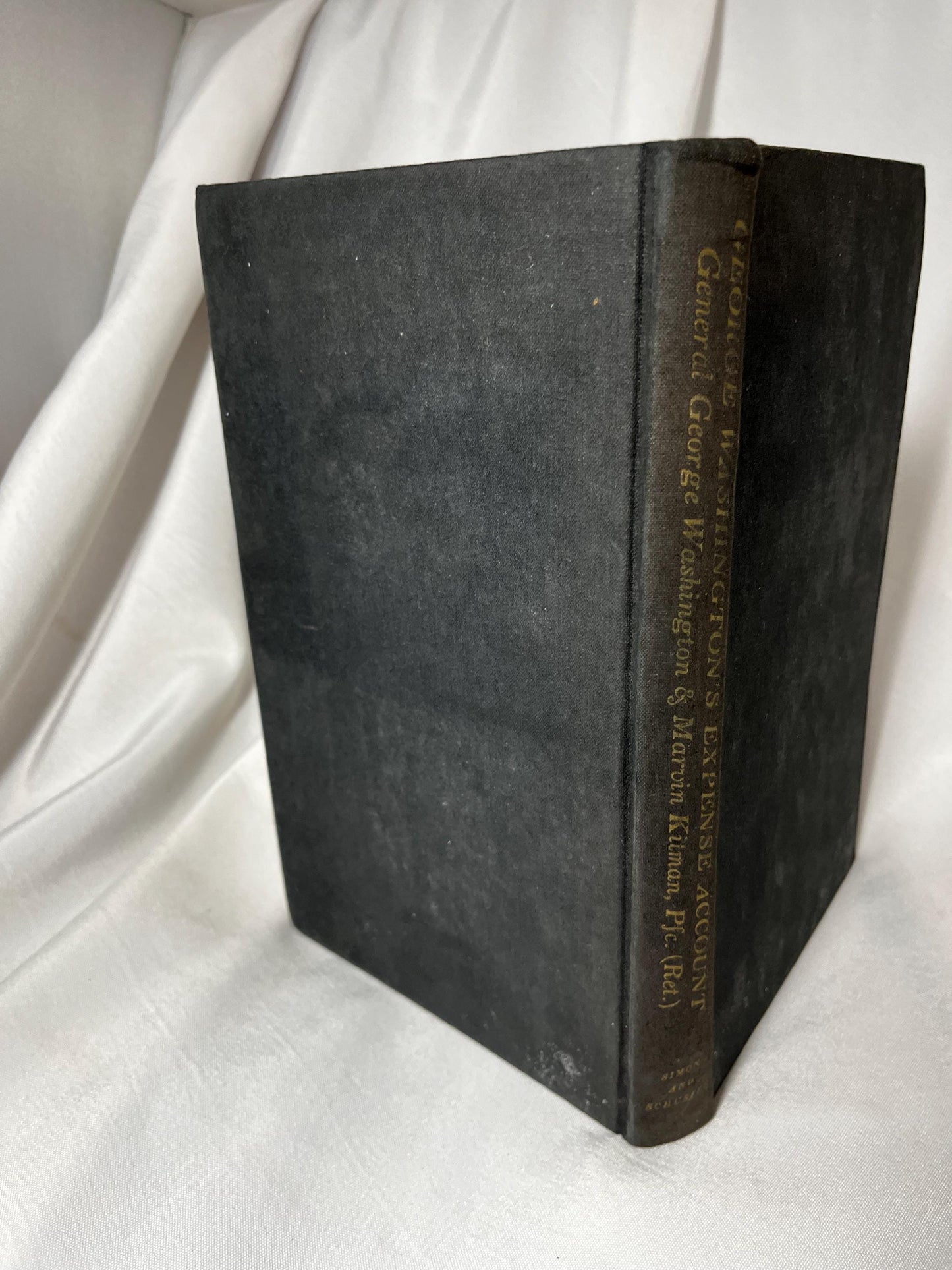 George Washington's Expense Account Hardcover Book 1970 Fourth Printing, US History, Historical Reading, Collector's Item