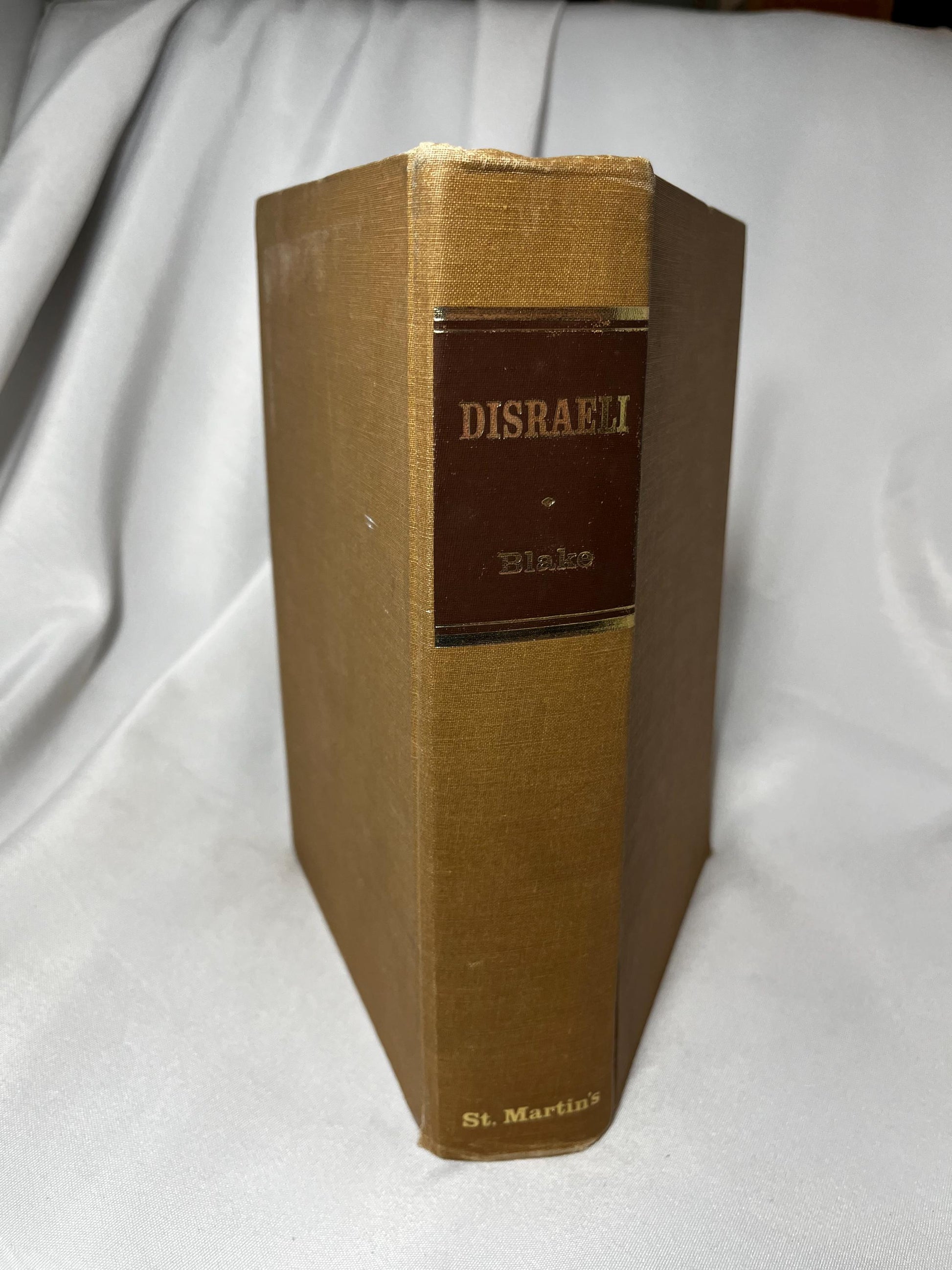 Disraeli Biography by Robert Blake 1967 Hardcover, British History Book, Benjamin Disraeli, Fourth Printing