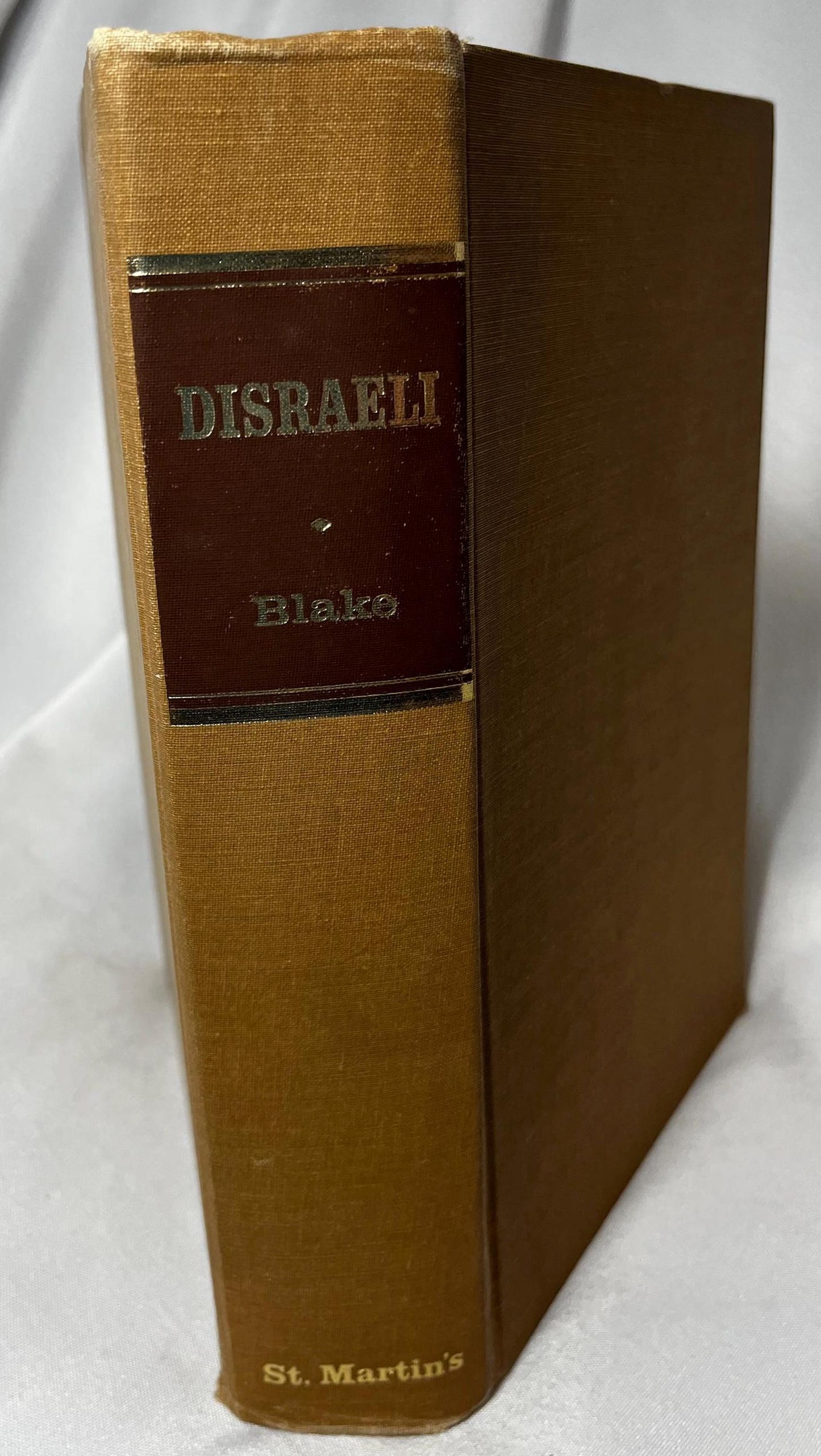 Disraeli Biography by Robert Blake 1967 Hardcover, British History Book, Benjamin Disraeli, Fourth Printing