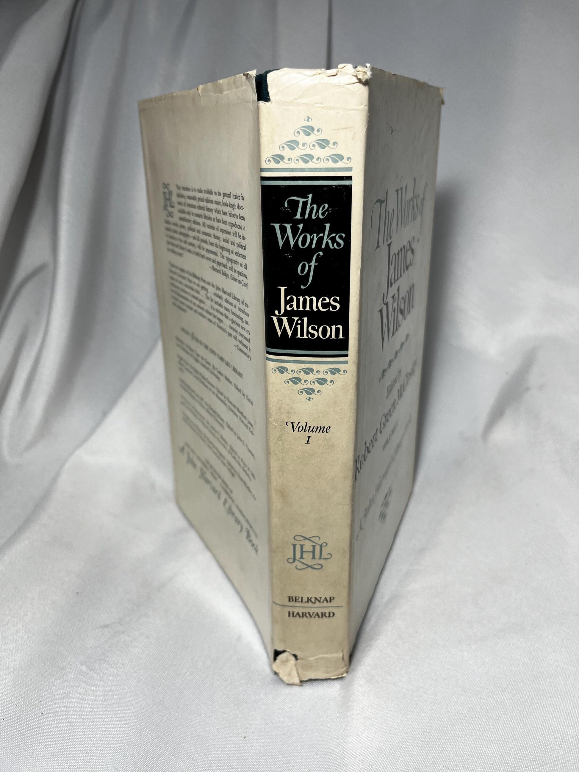 James Wilson Collected Works Book Set, Vol. 1 and 2, 1967 First Edition, Robert Green McCloskey