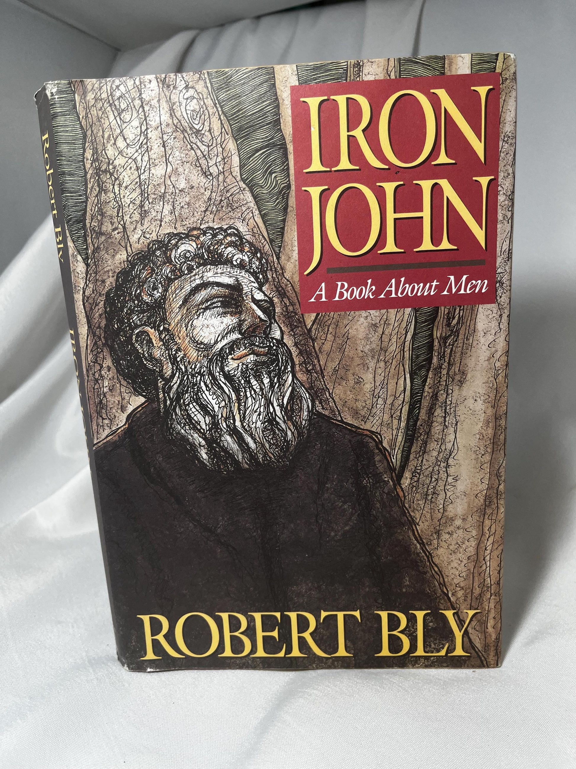 John Bly "Iron John: A Book About Men" Literary Analysis Hardcover First Edition