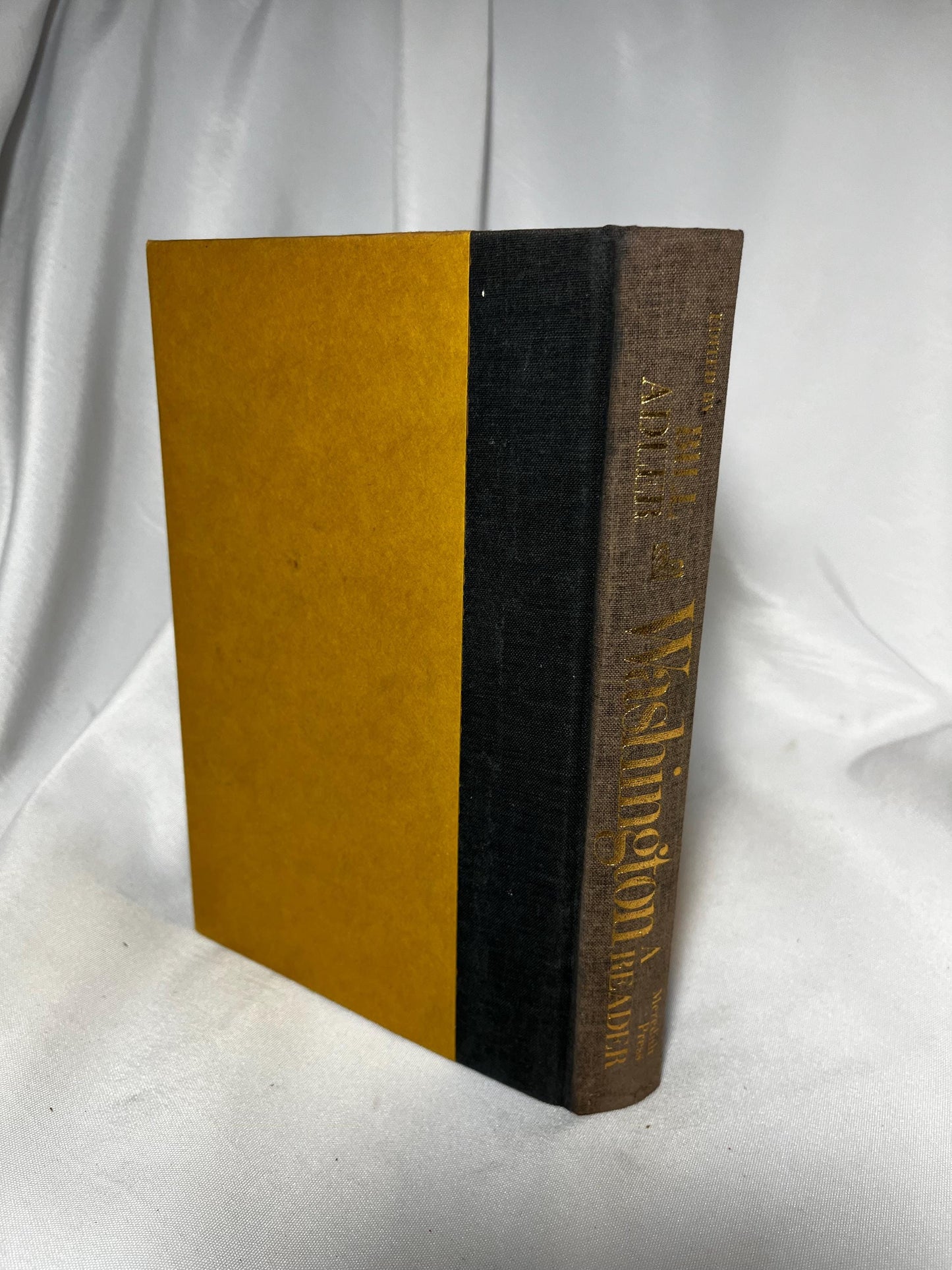 Vintage "Washington: A Reader" Hardcover First Edition, Thomas Jefferson, Abigail Adams, Dolly Madison, Mark Twain, Walt Whitman