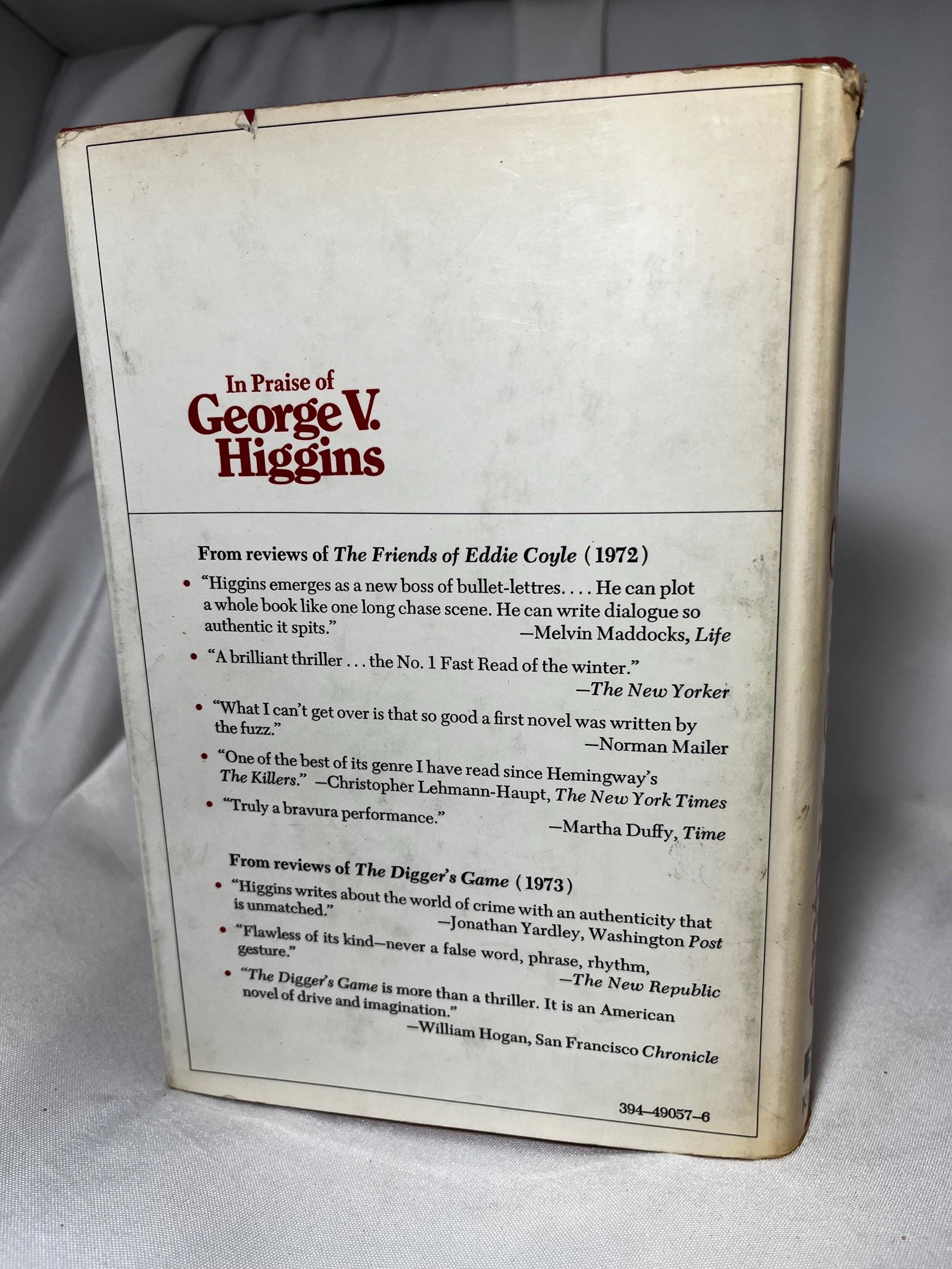 1974 First Edition "Cogan's Trade" by George V. Higgins - Crime Novel