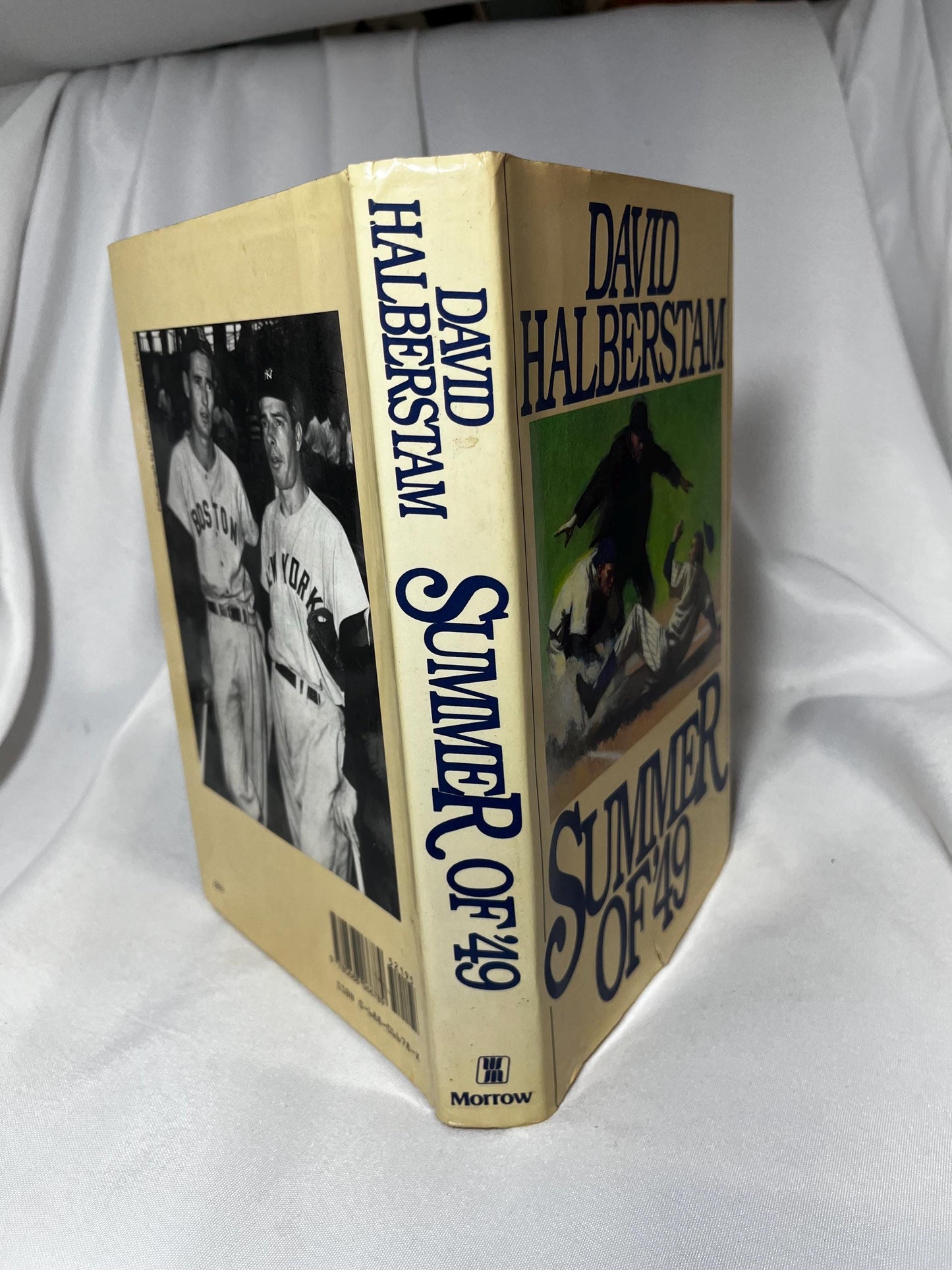 SIGNED "Summer of '49" Baseball History Book by David Halberstam, First Edition Hardcover