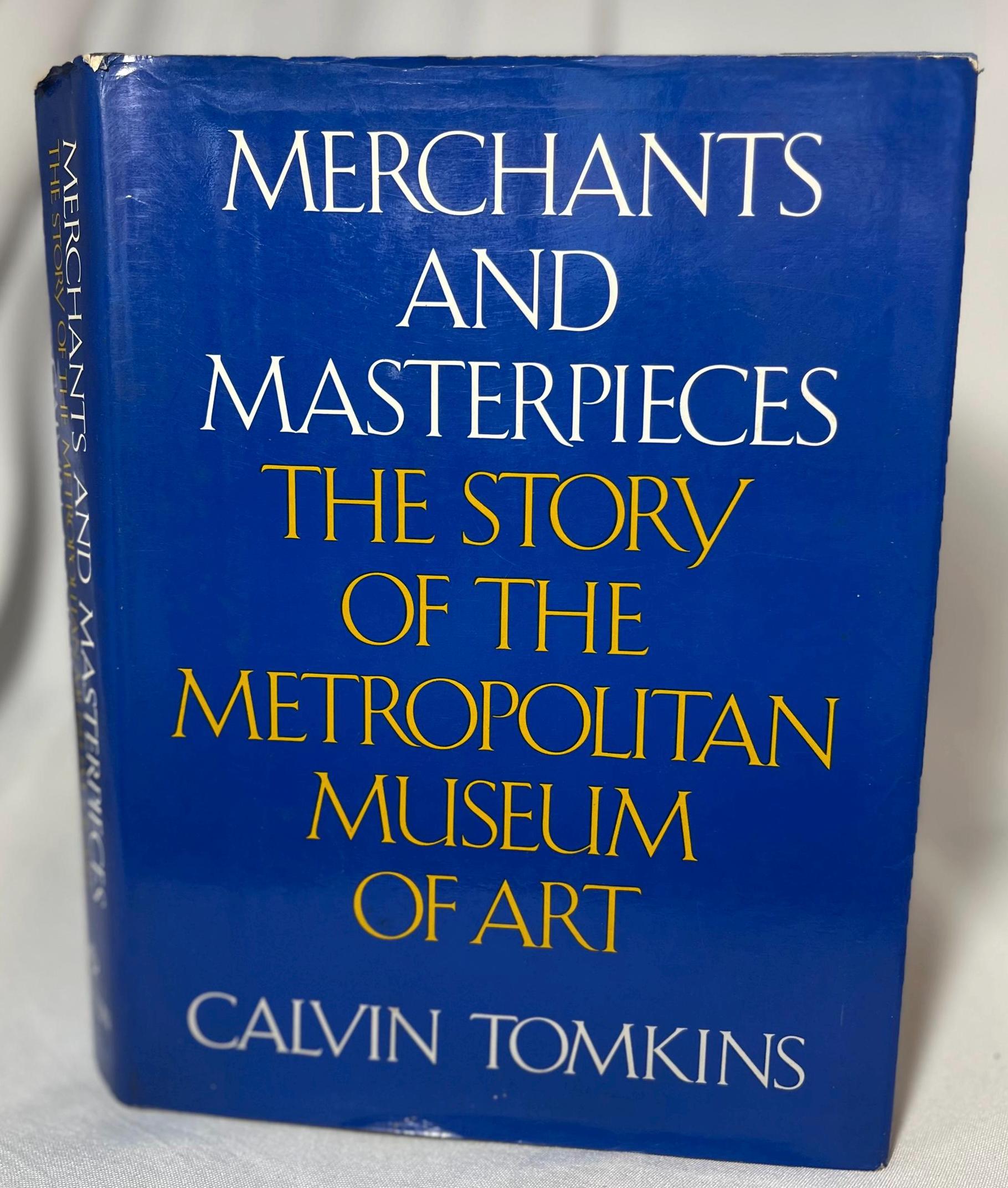 Metropolitan Museum of Art History Book 1970, Calvin Tomkins Hardcover First Edition, Museum History