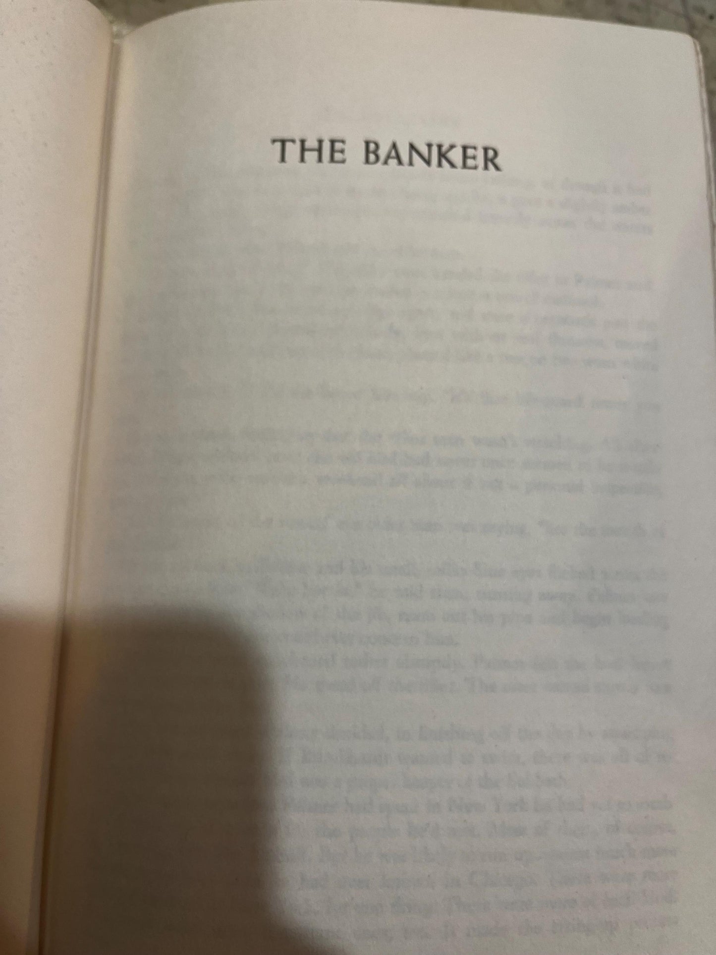 Vintage "The Banker" Hardcover Novel - Leslie Waller First Edition - Wall Street Finance 60s