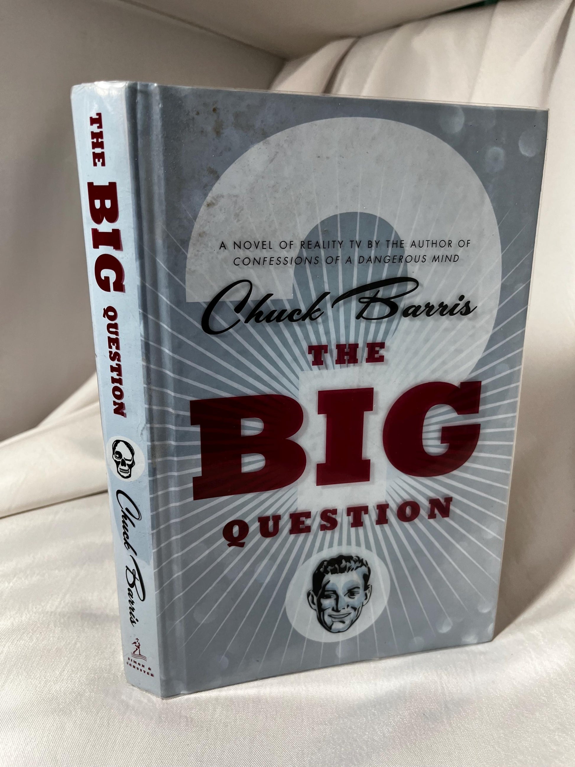 Chuck Barris "The Big Question" Signed Hardcover First Edition, 2007 Novel, Satirical Book, Collector's Item