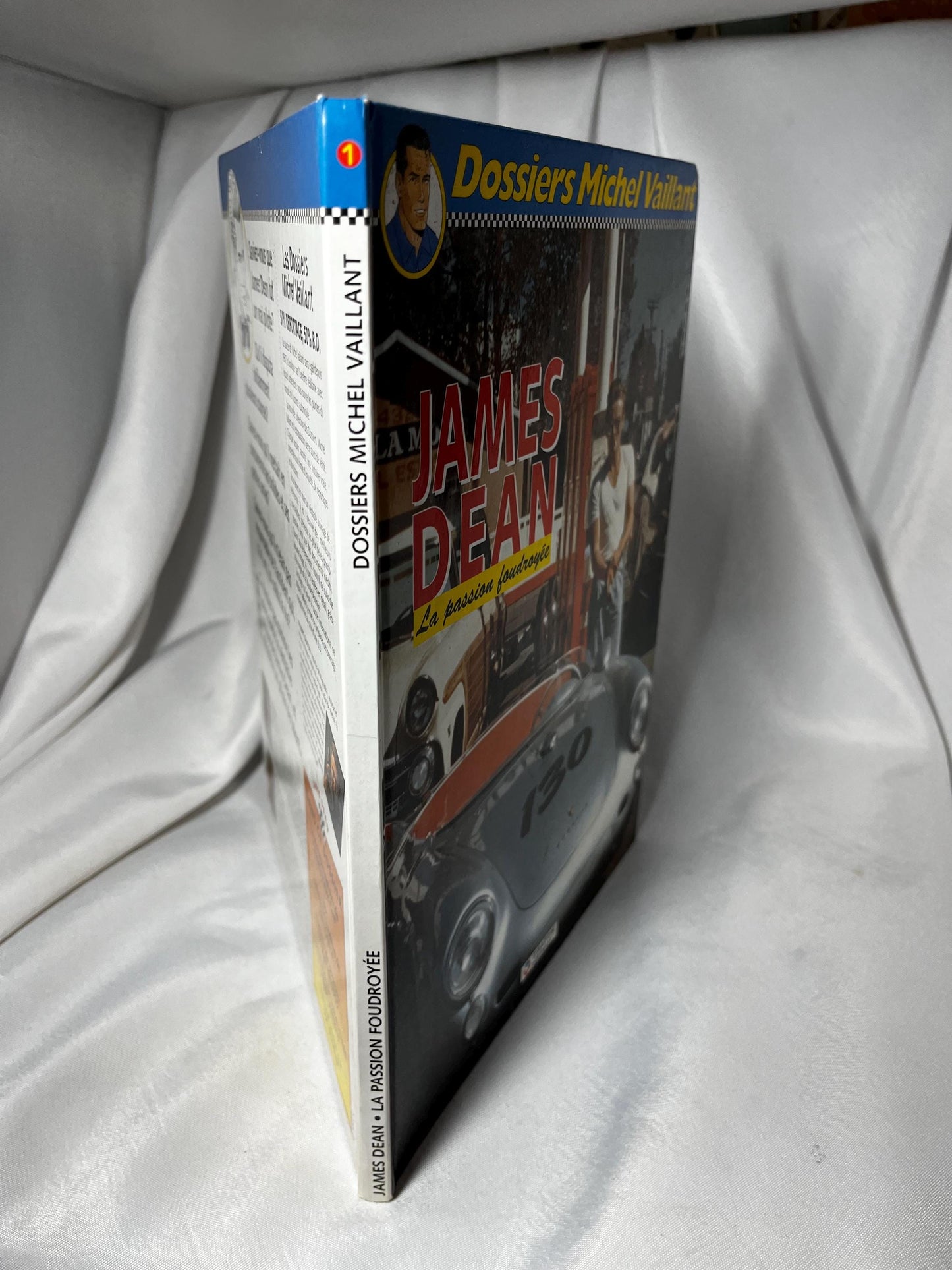 James Dean French Hardcover Book 1995, Le Passion Foudroyée, Car Enthusiast Gift, French Language Book