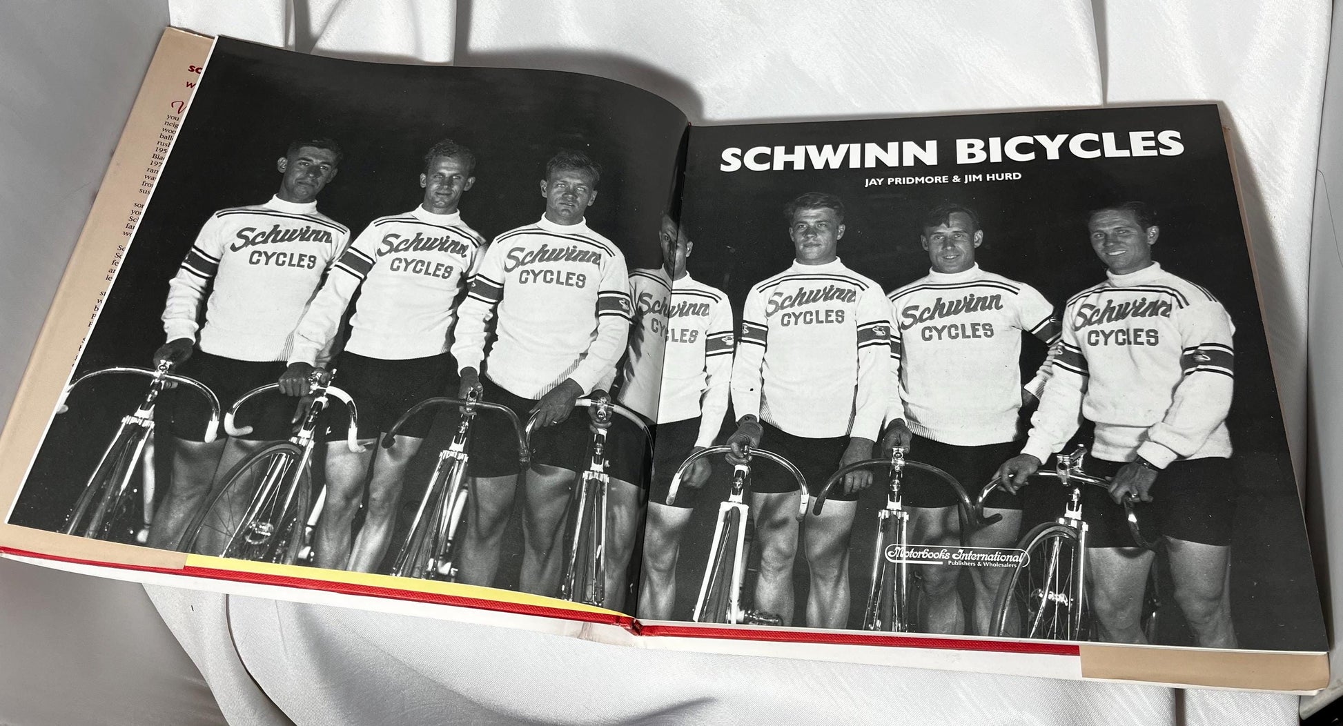 Schwinn Bicycles Book by Jay Pridmore, Jim Hurd - 1996 First Edition, Hardcover, Mechanical History, Bicycle History