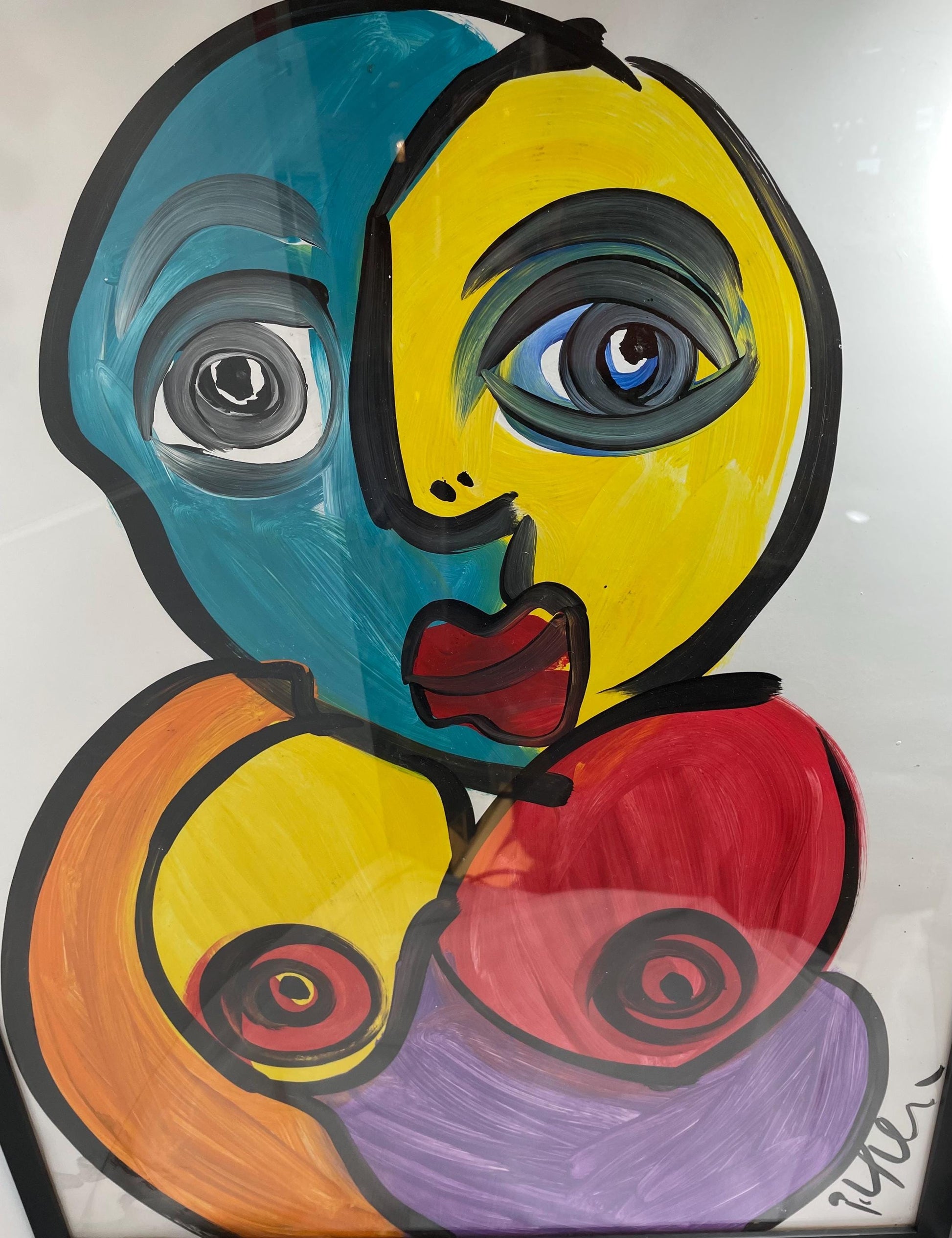 Peter Robert Keil Acryl Painting