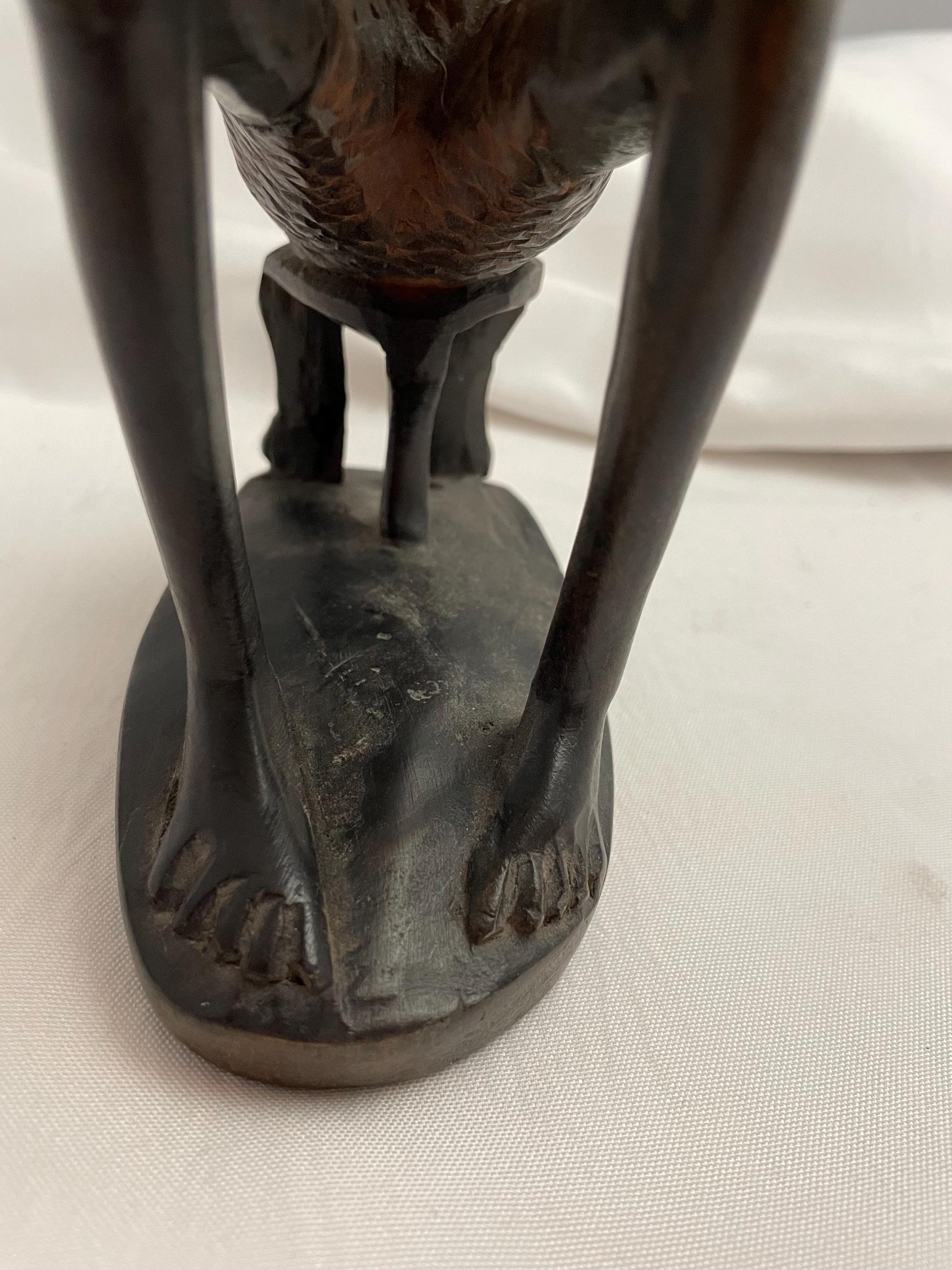 african Handcarved sitting Man