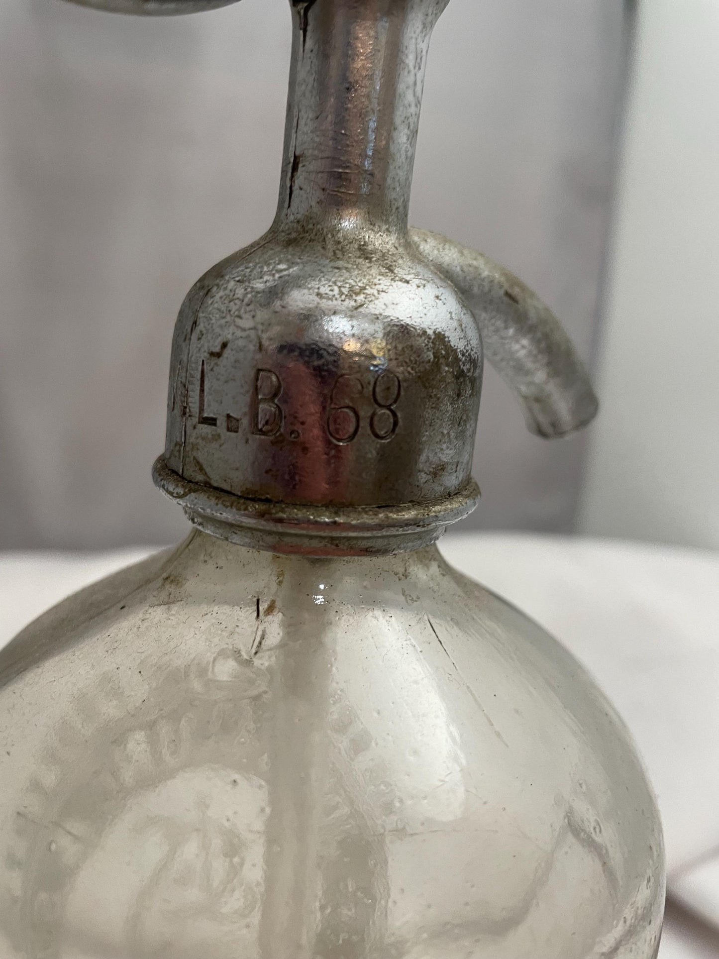 antiques Glass Seltzer bottle