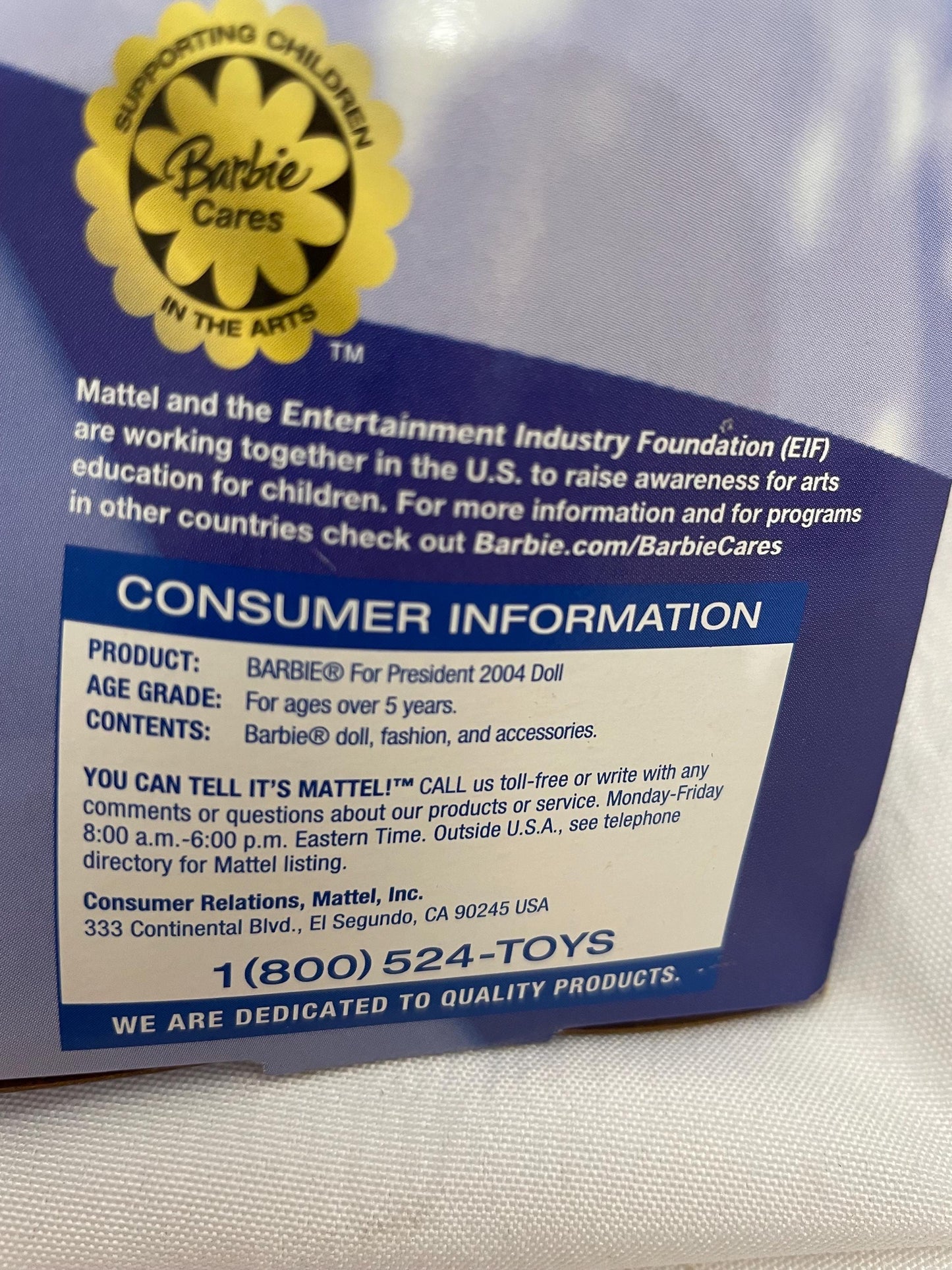 Barbie For President Collectible Doll