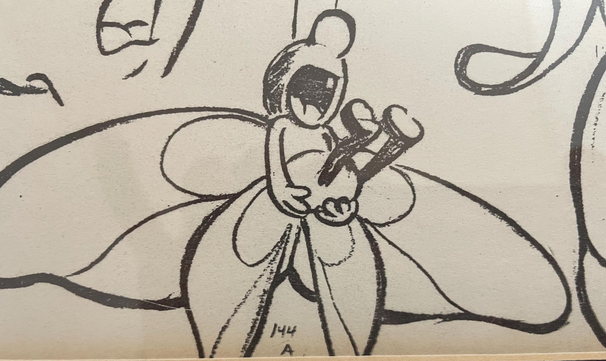 1971 studio Xerox model sheet from “The Pogo Special”, Directed By Chuck Jones.