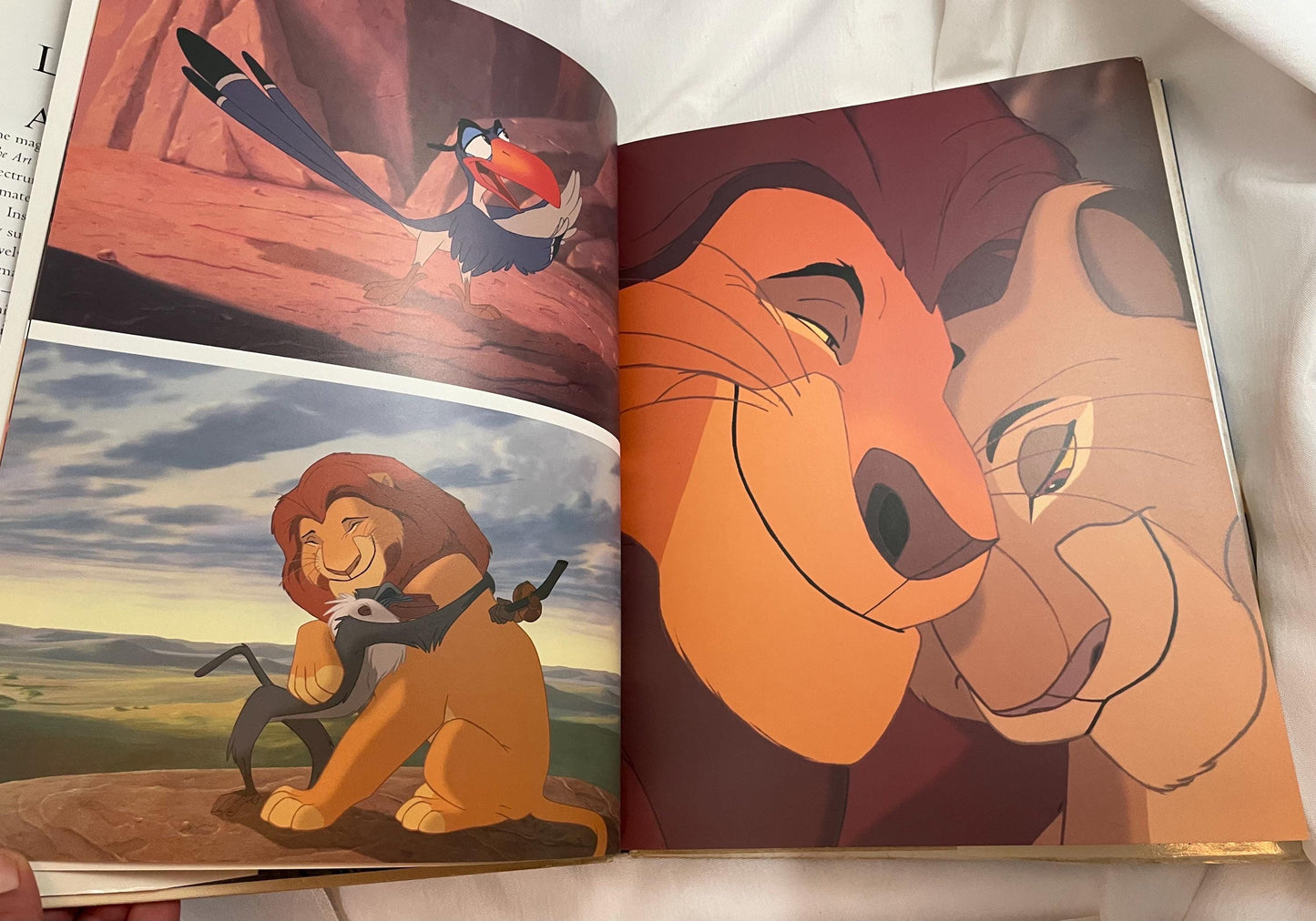 The Art Of The Lion King 1994 By Christopher Finch. Hardcover.