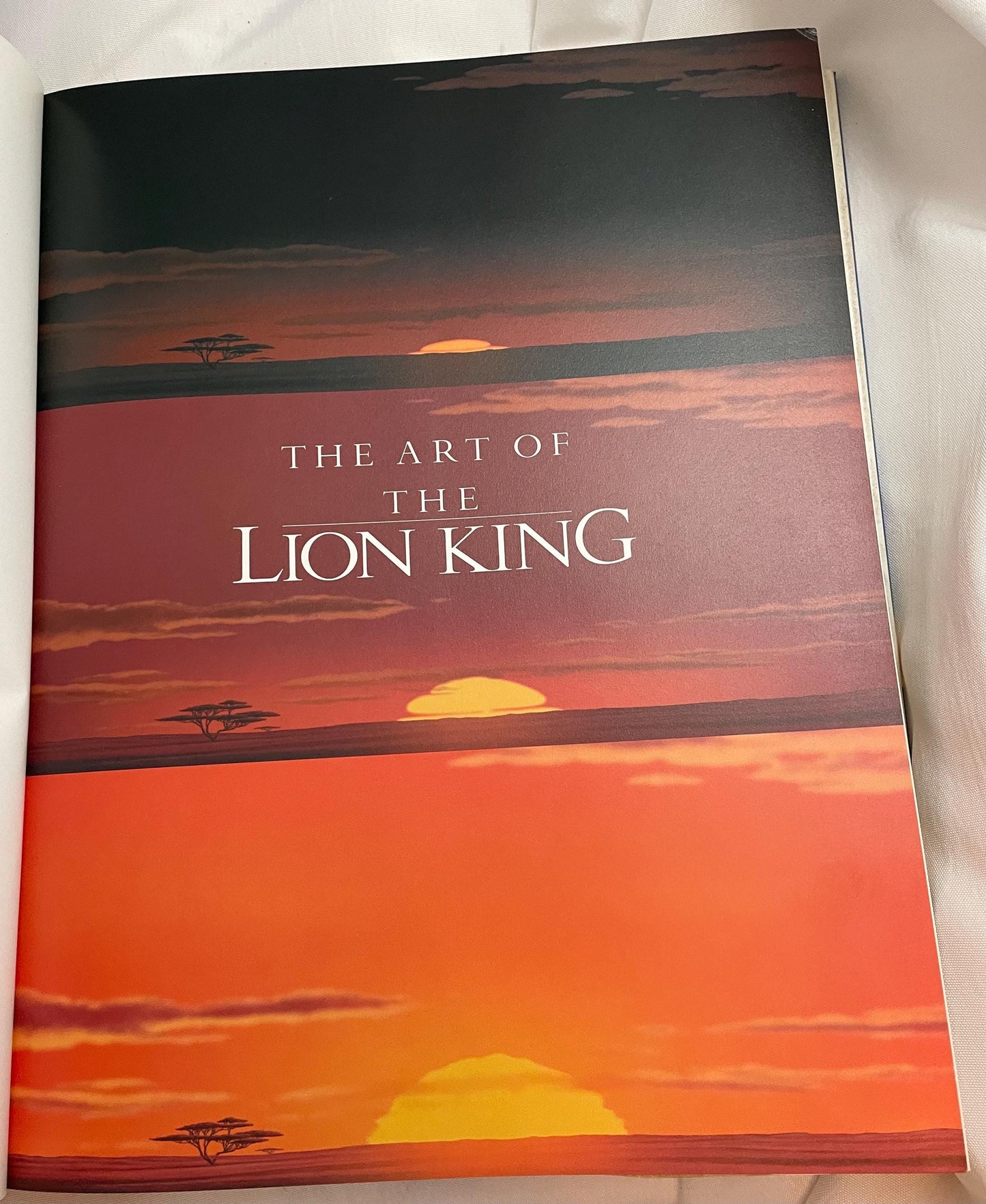 The Art Of The Lion King 1994 By Christopher Finch. Hardcover.