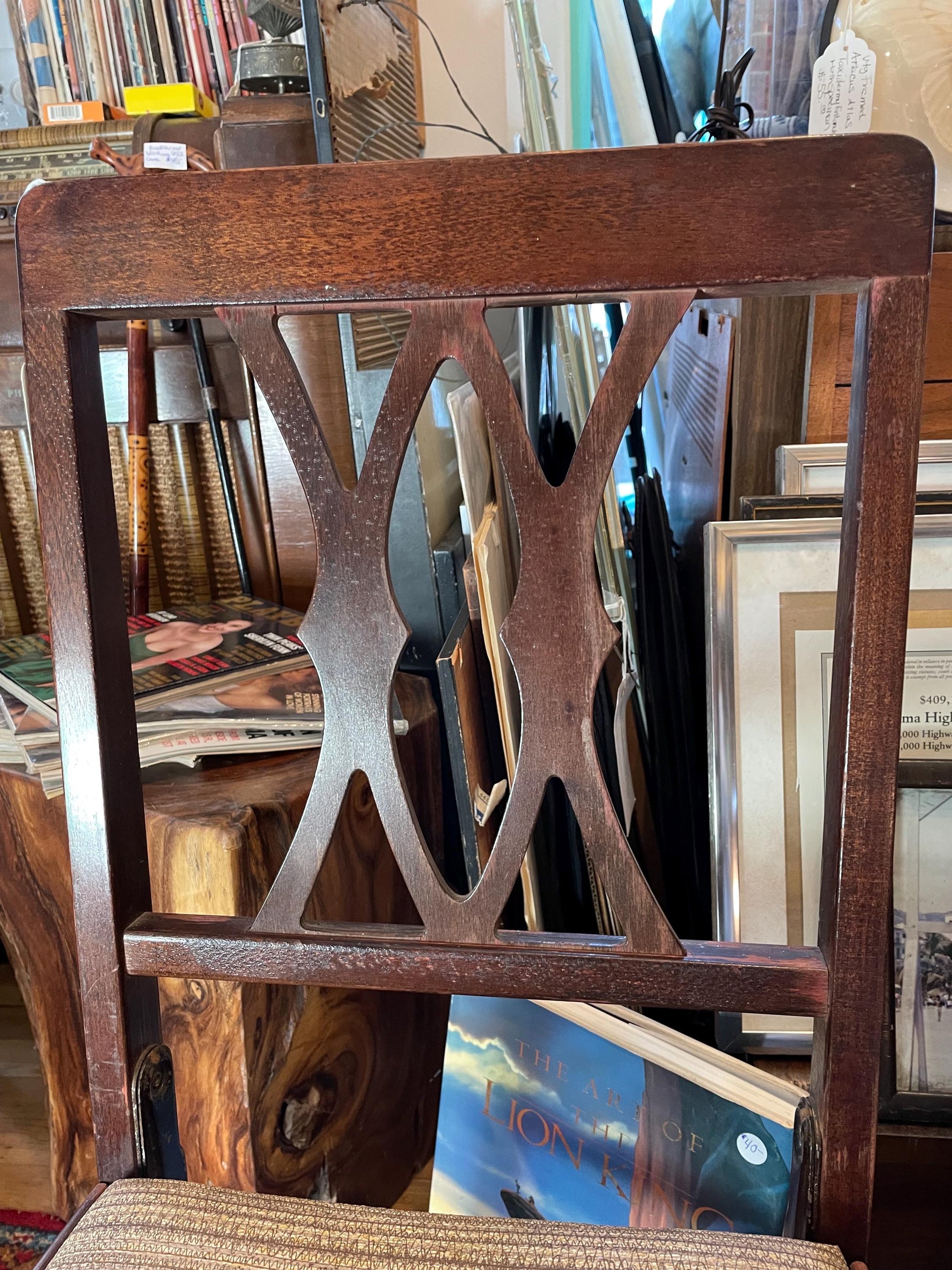 Set of 2 Folding Legomatic Vintage chairs. 1940’s