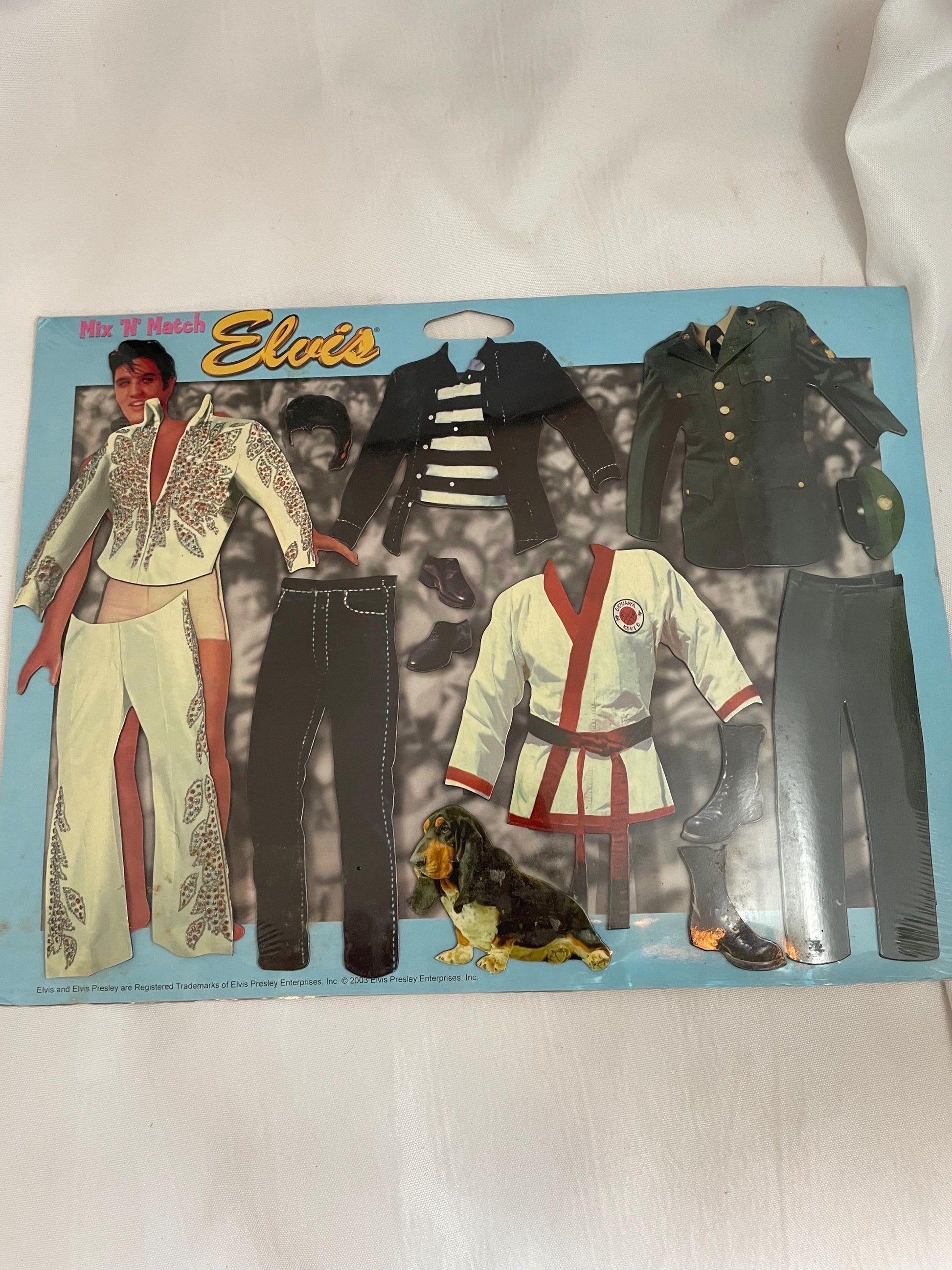 Mix N Match Elvis Presley magnetic playset. 2003.