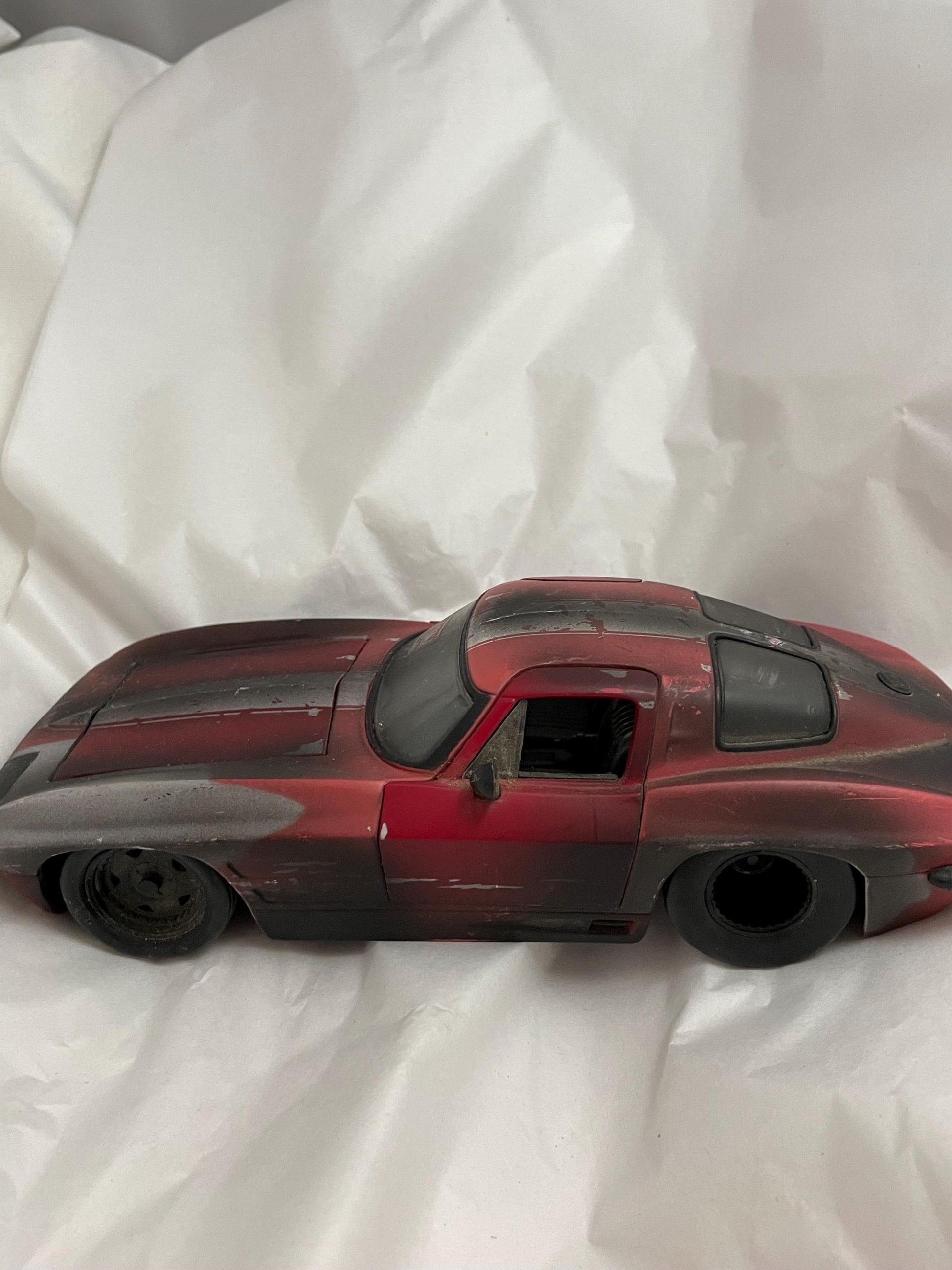 1963 Chevy Corvette Stingray “For Sale” Vintage car Model/ Toy.