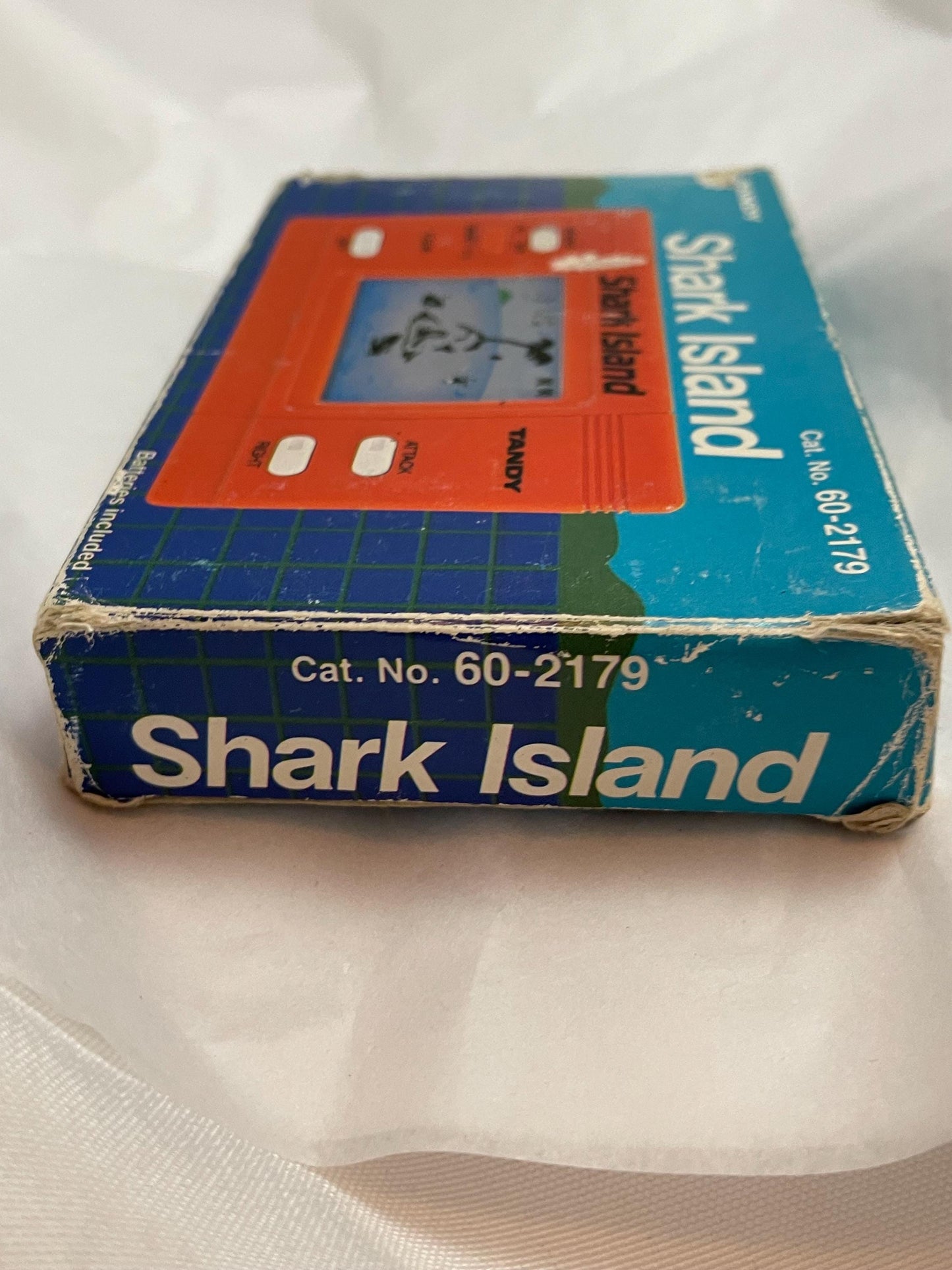 Shark Island Made by Tandy Games. LCD Vintage Game.