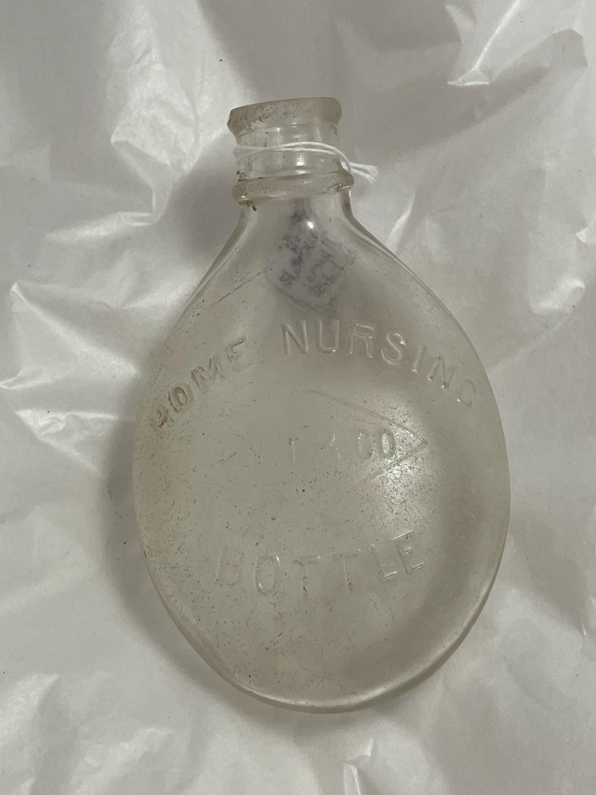 Antique Infants Home nursing bottle