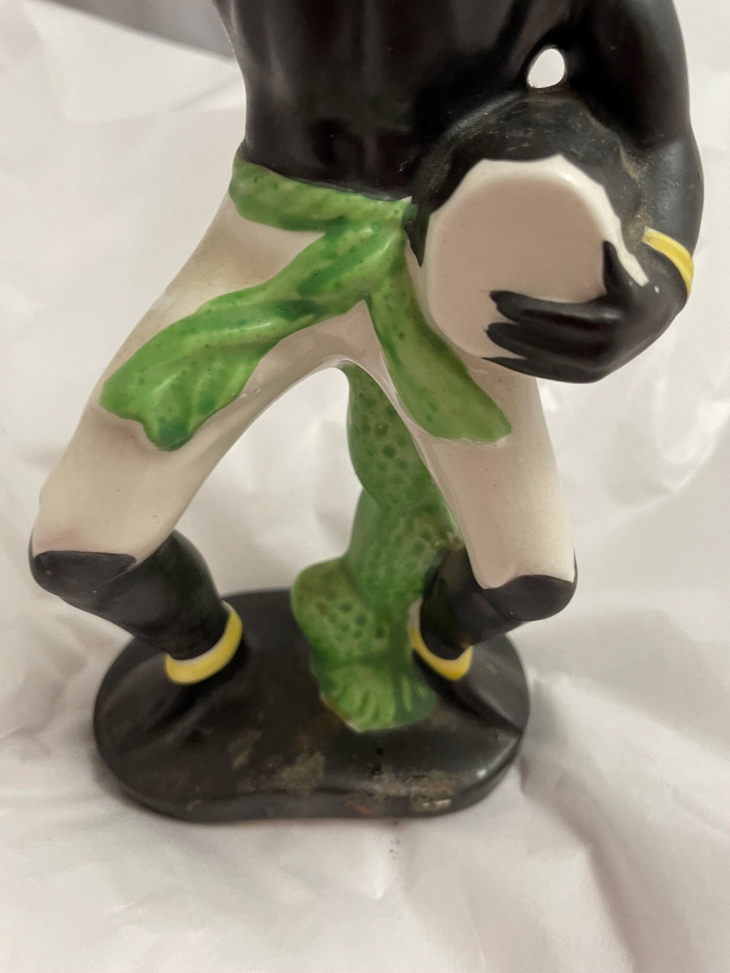 Vintage Ceramic Calypso Latin Dancer/Bongo player.