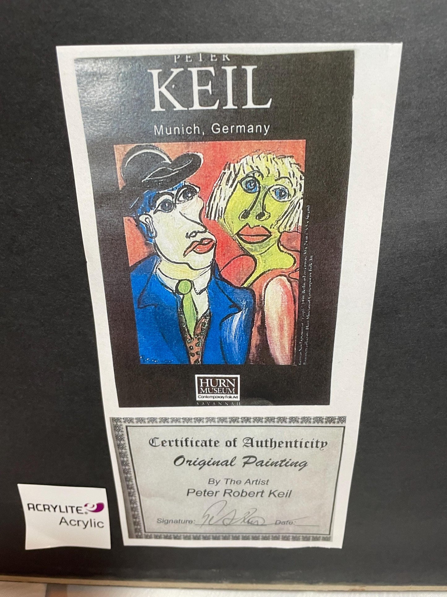 Peter Robert Keil Acryl Painting