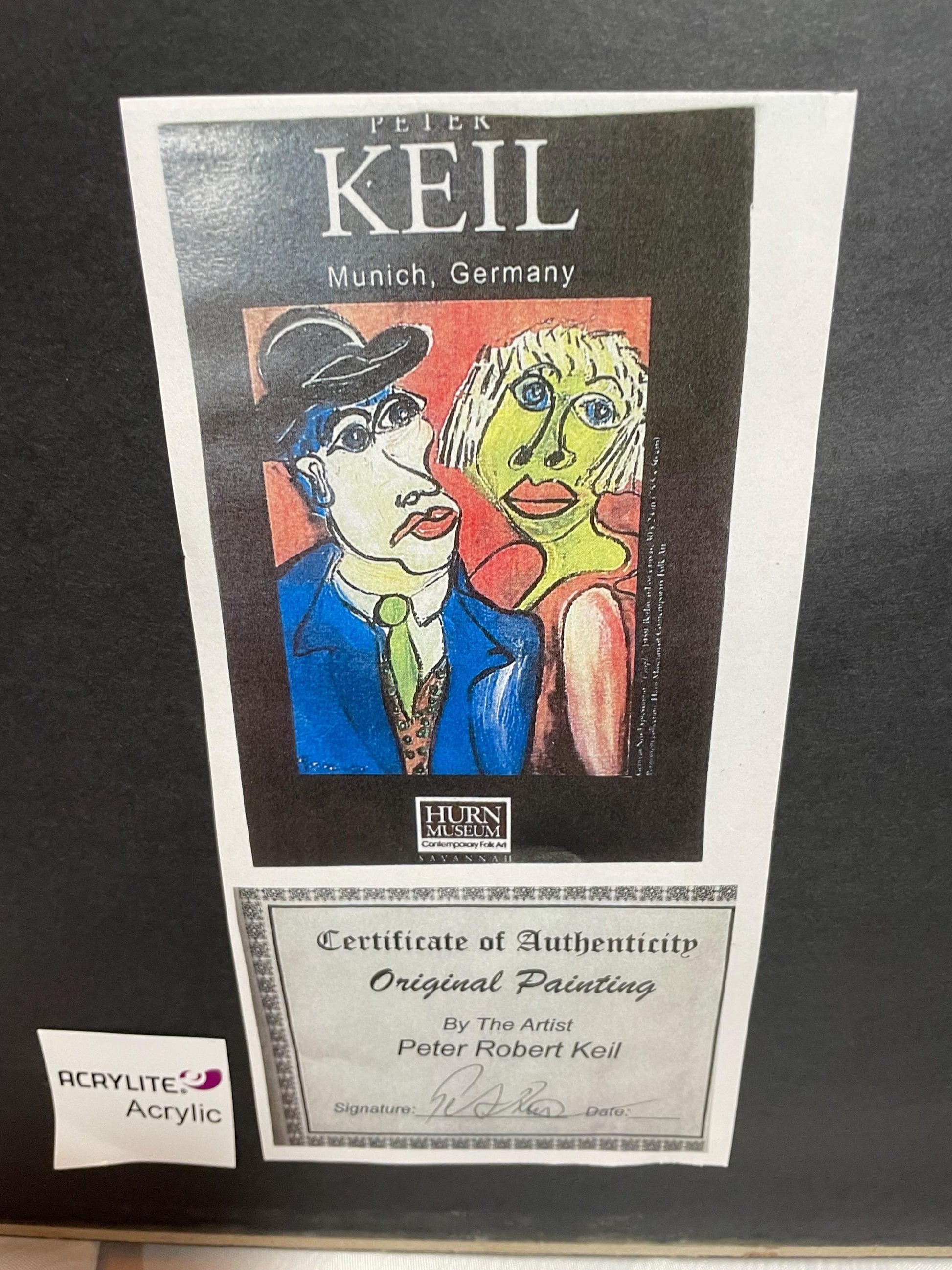 Peter Robert Keil Acryl Painting