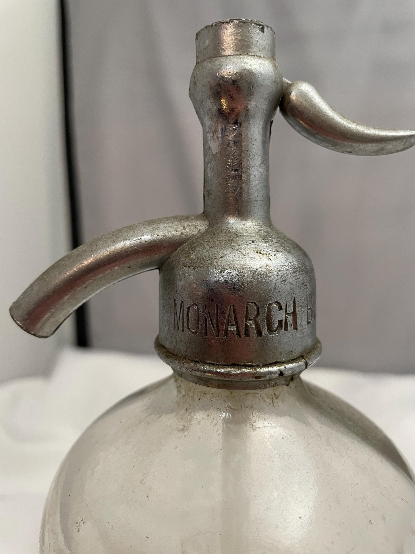 antiques Glass Seltzer bottle