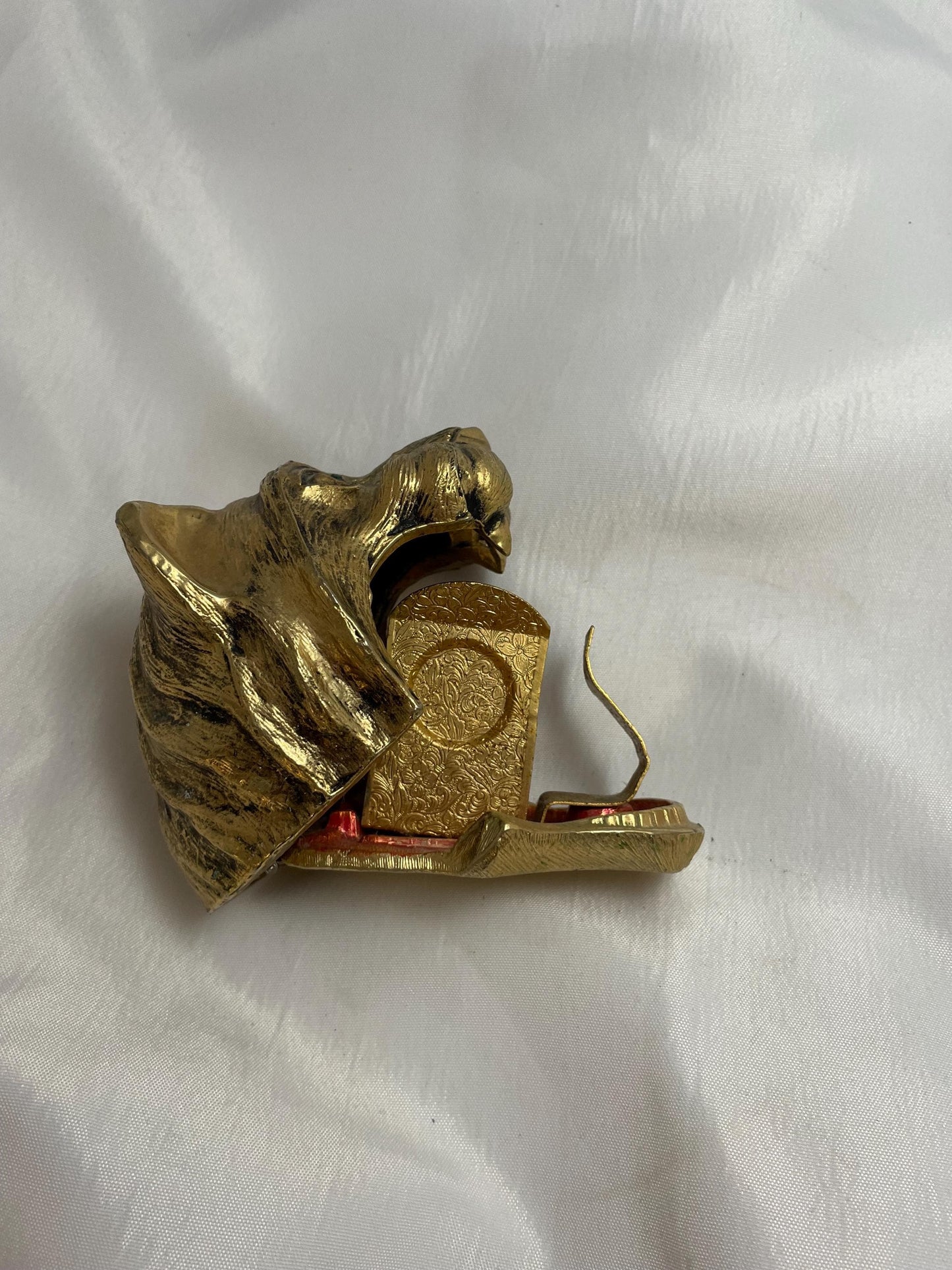 Ted Arnold Rare 1960’s Tiger head Lighter display Figurine. Brass.