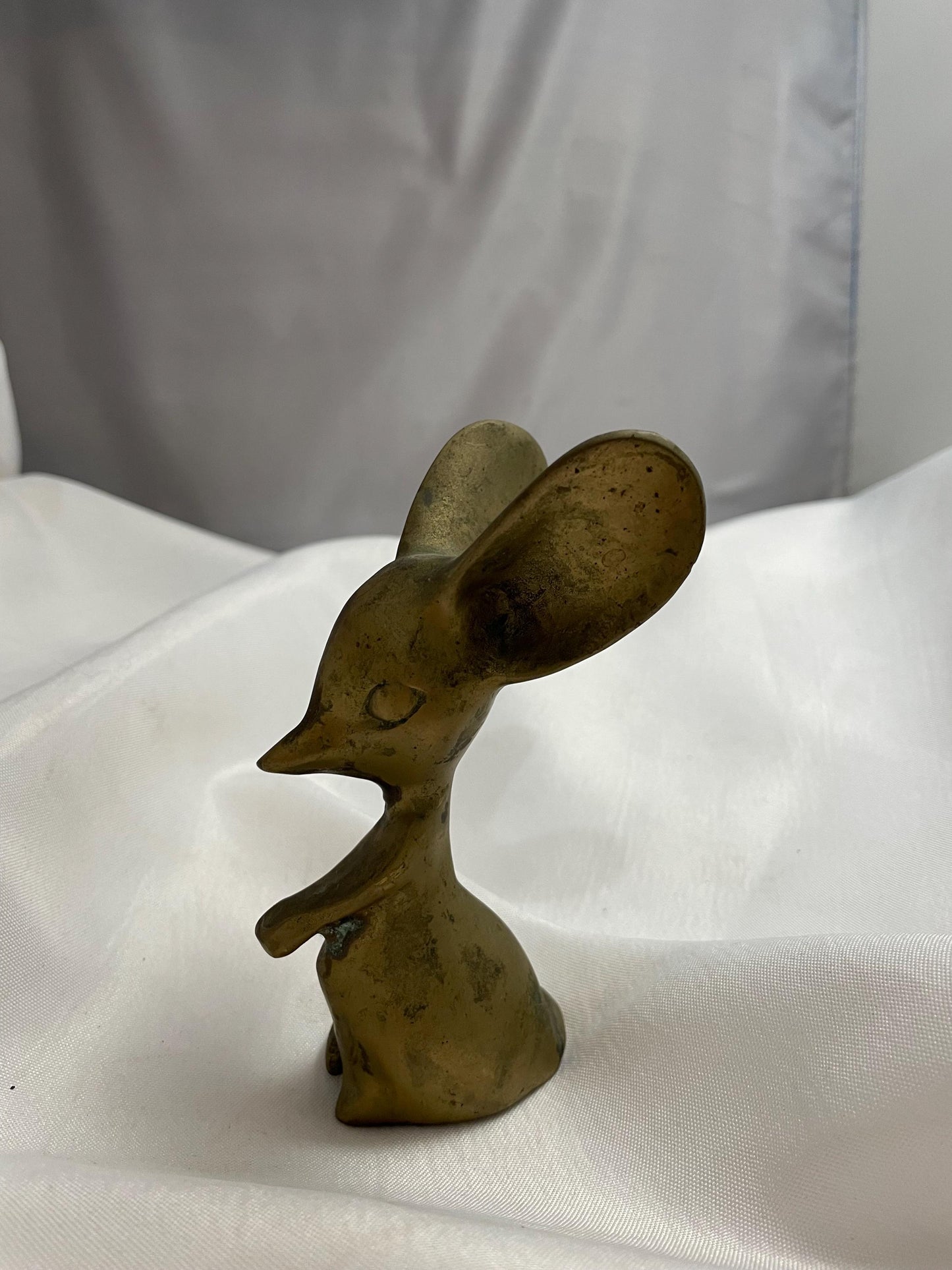 Vintage Brass Mouse figurine.