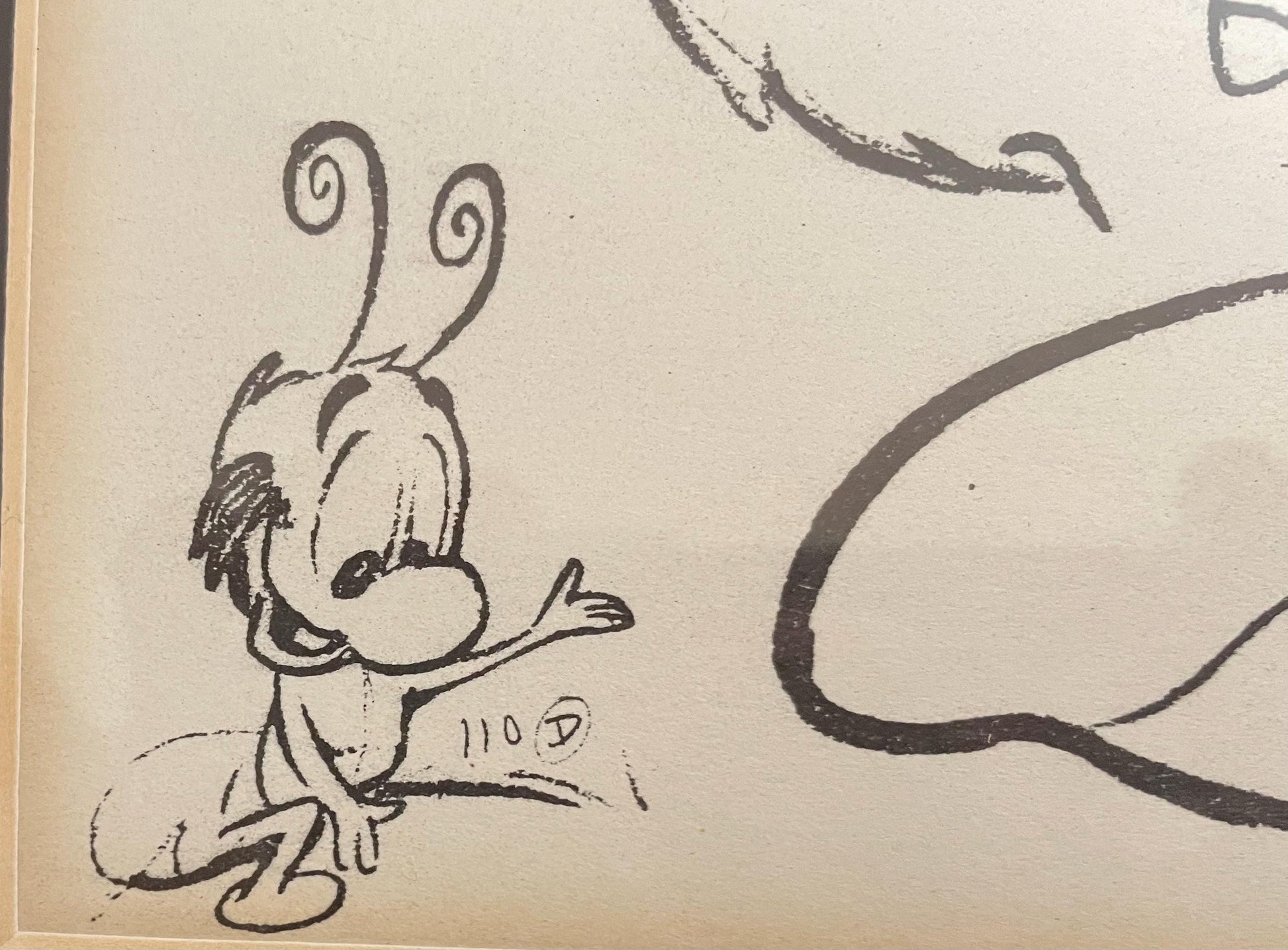 1971 studio Xerox model sheet from “The Pogo Special”, Directed By Chuck Jones.