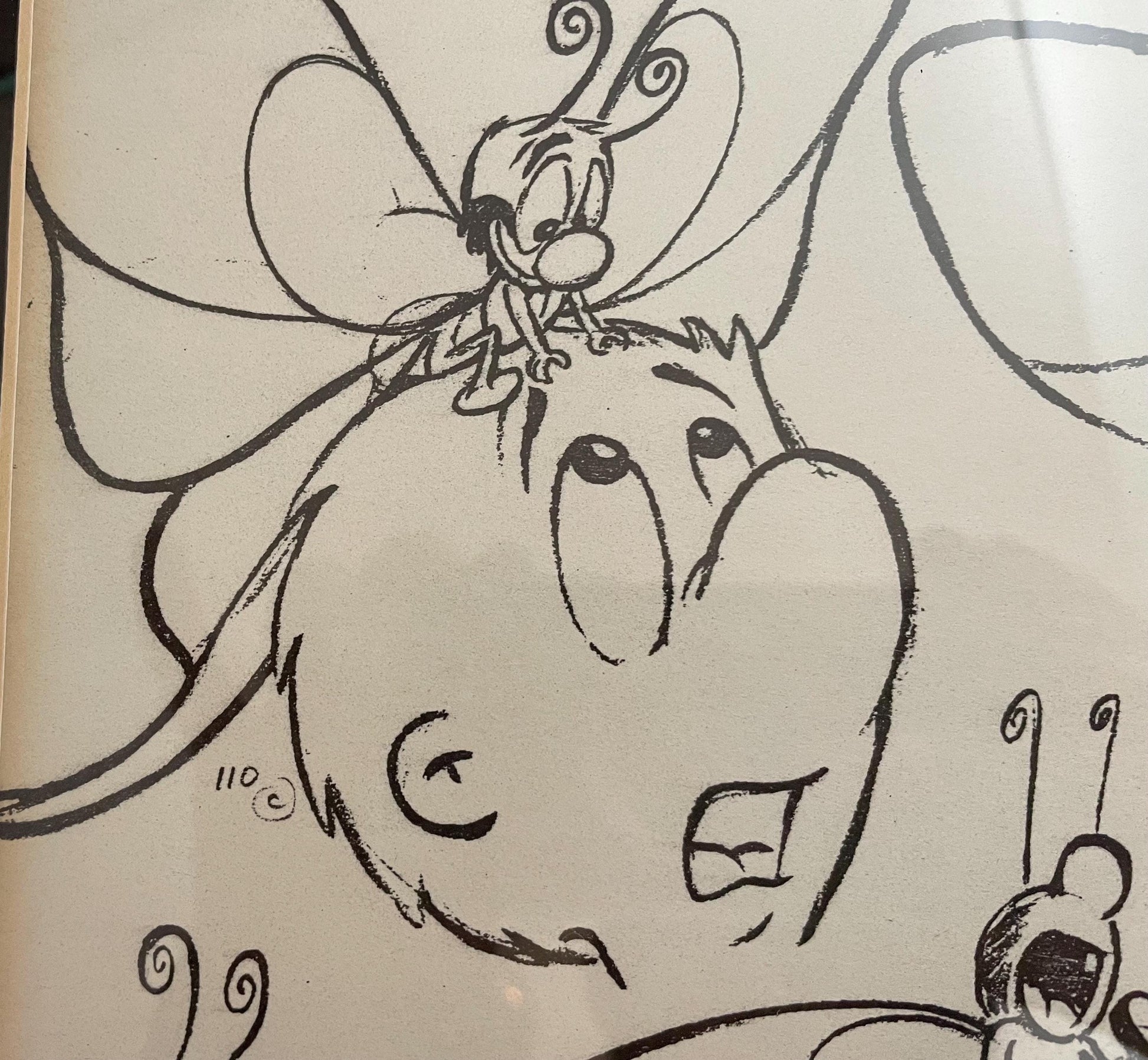 1971 studio Xerox model sheet from “The Pogo Special”, Directed By Chuck Jones.