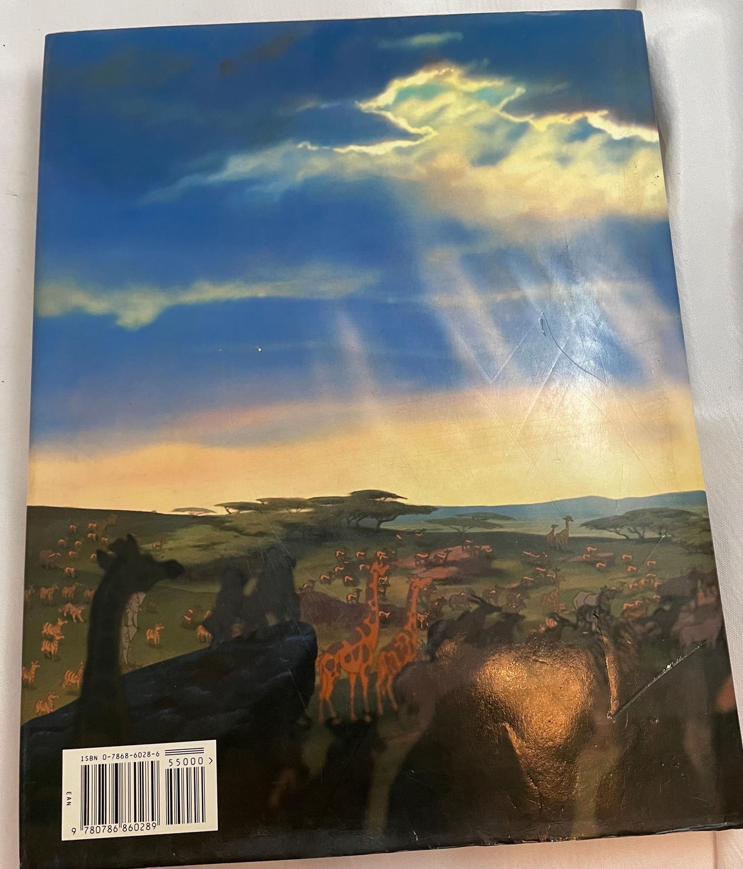 The Art Of The Lion King 1994 By Christopher Finch. Hardcover.