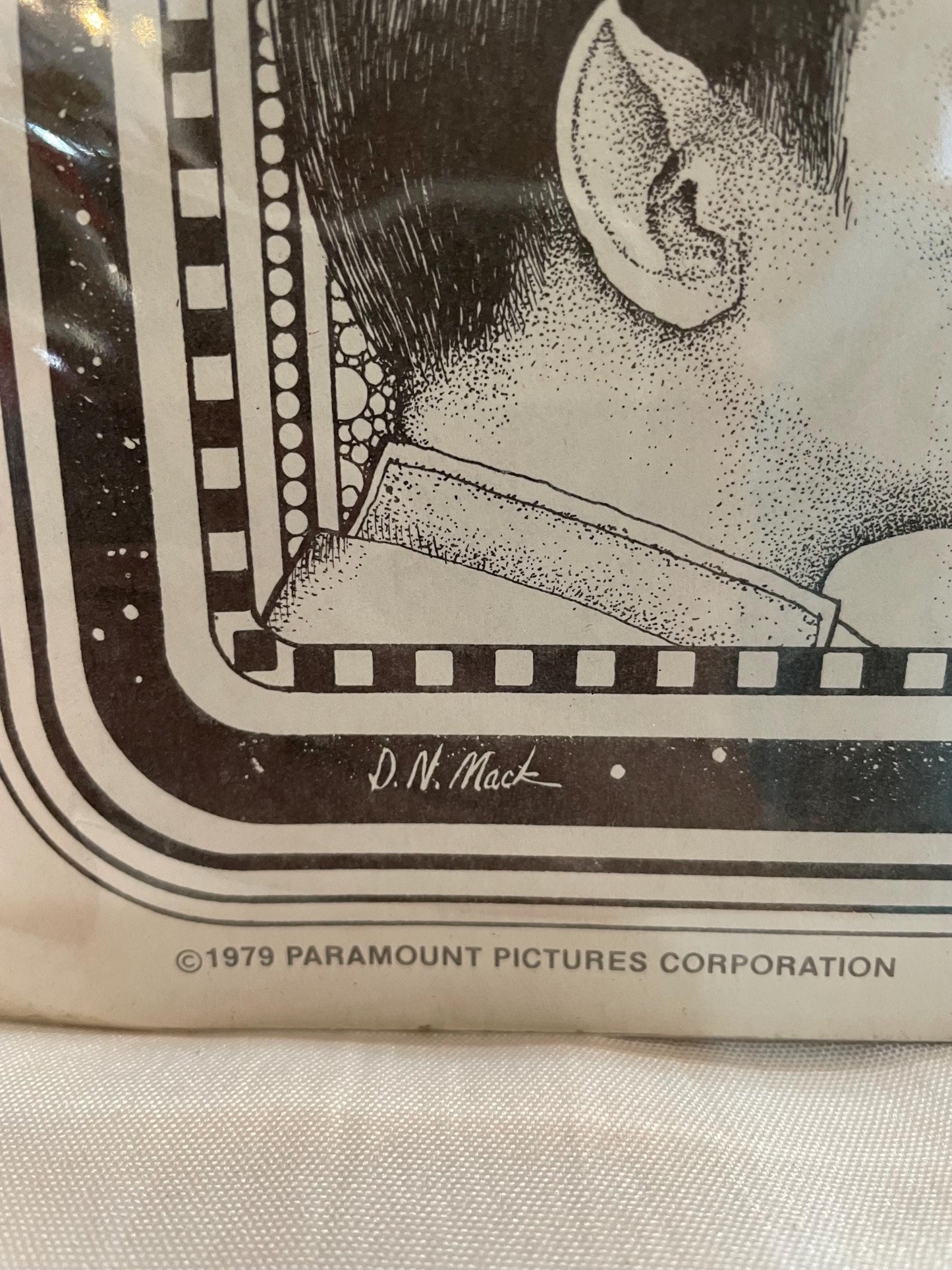 Vintage 1979 Star Trek Paramount poster board . 14x 19.8