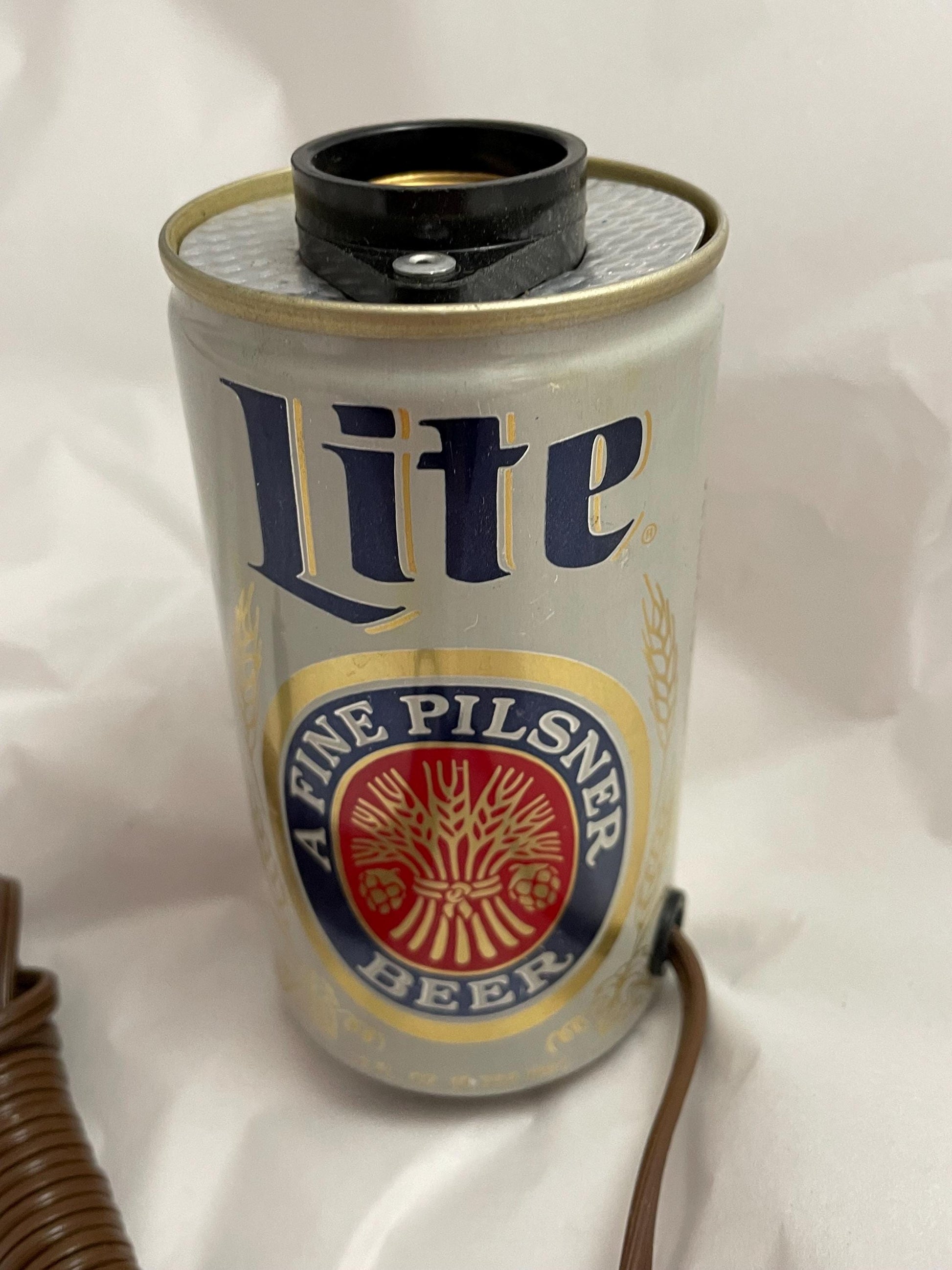 Vintage Pilsner Lite Electrical Light. needs Bulb. working.