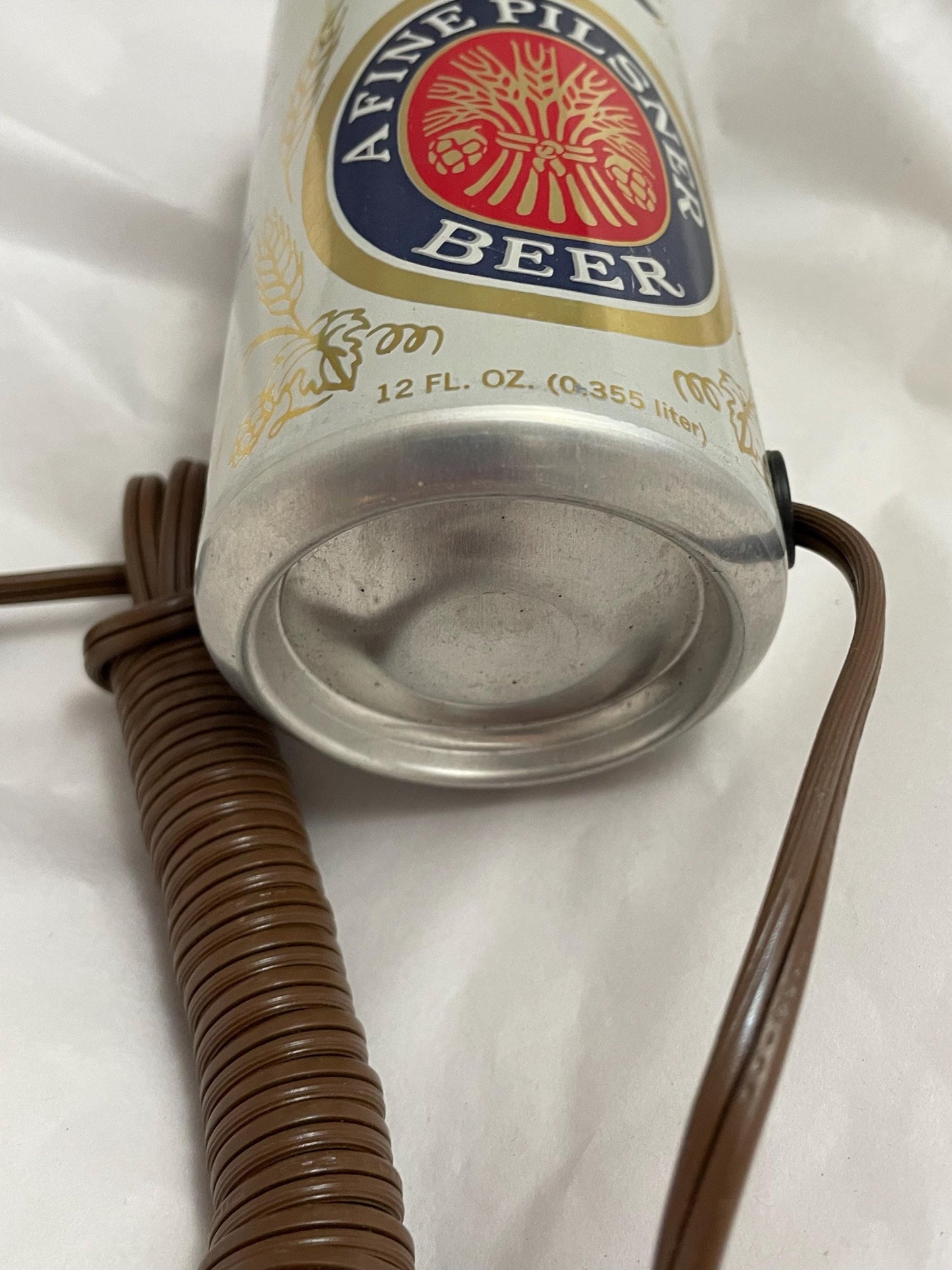 Vintage Pilsner Lite Electrical Light. needs Bulb. working.