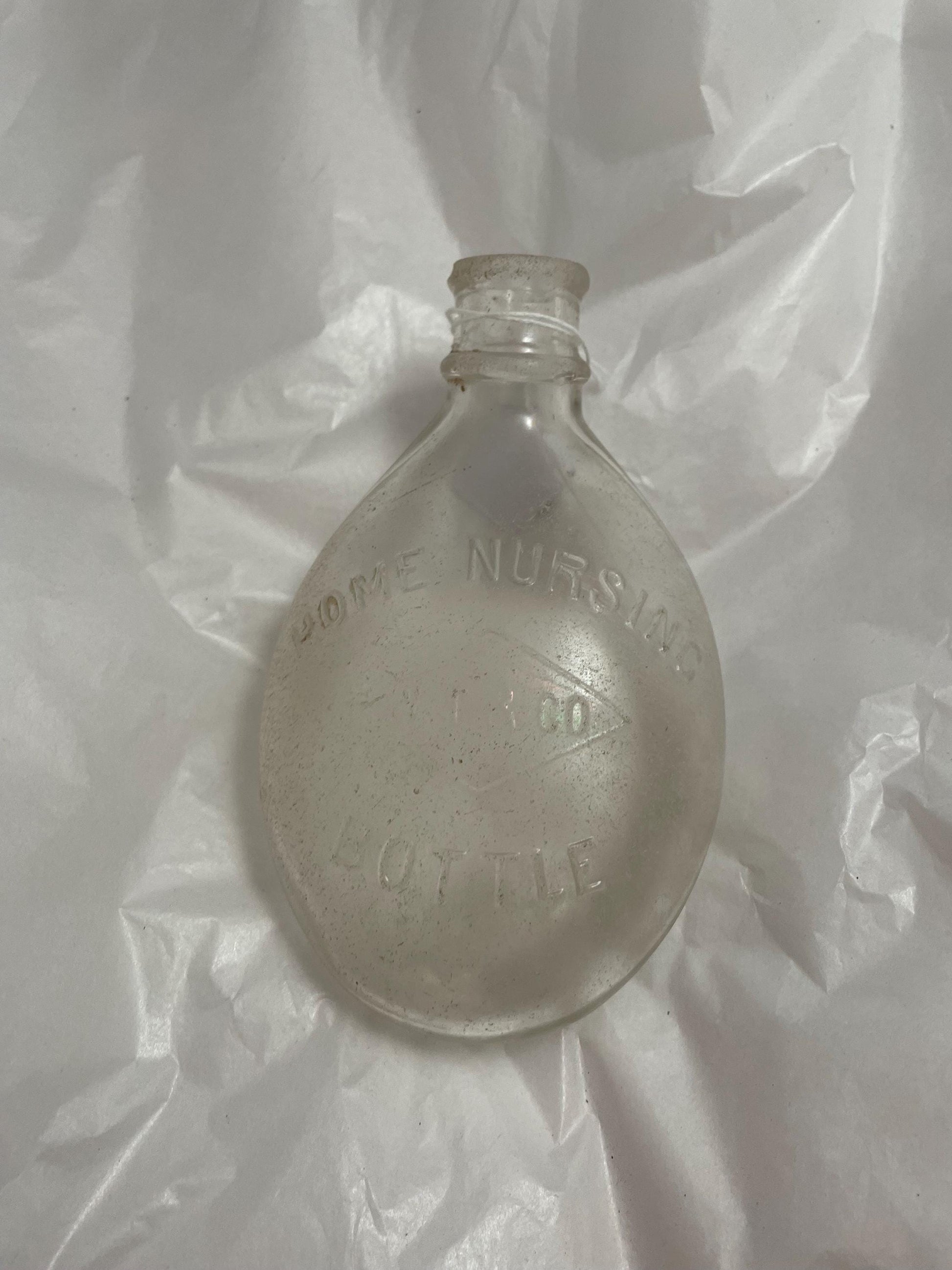 Antique Infants Home nursing bottle