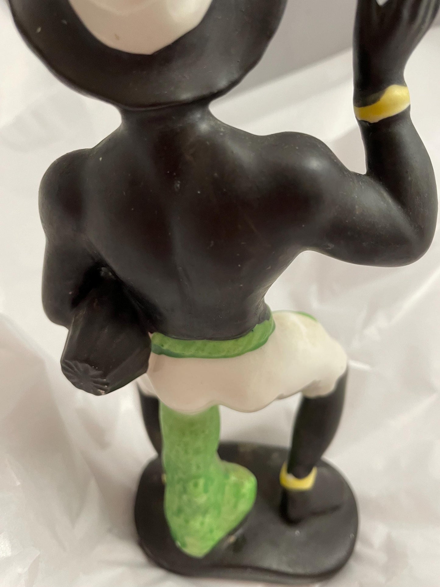 Vintage Ceramic Calypso Latin Dancer/Bongo player.