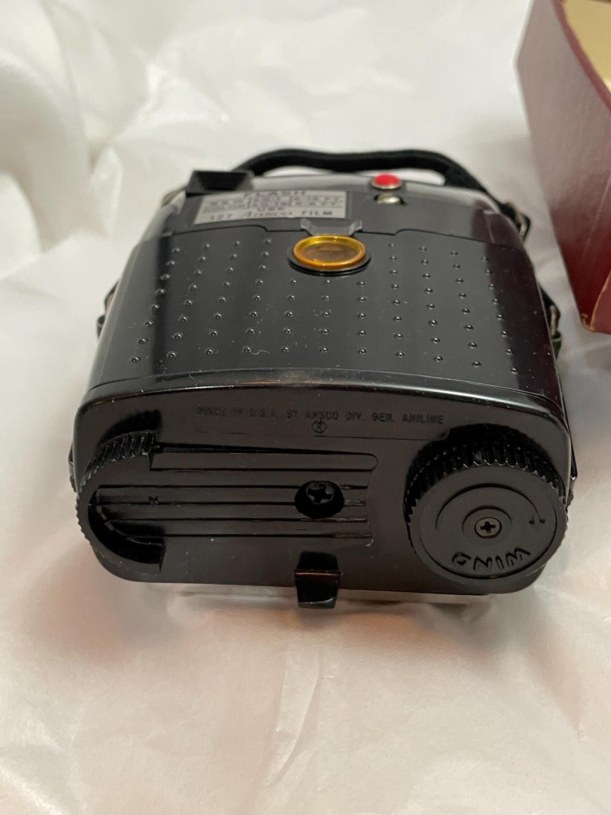 Vintage Anesco Cadet Flash Camera. W/ Original instructions sheet and boxed.