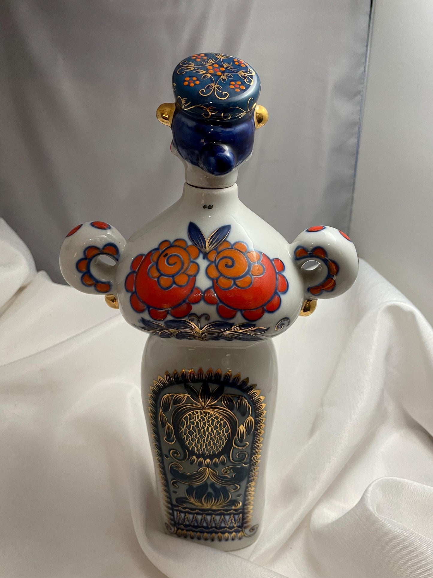 Vintage Korosten “Solomia” Porcelain Decanter.