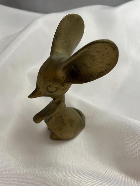 Vintage Brass Mouse figurine.