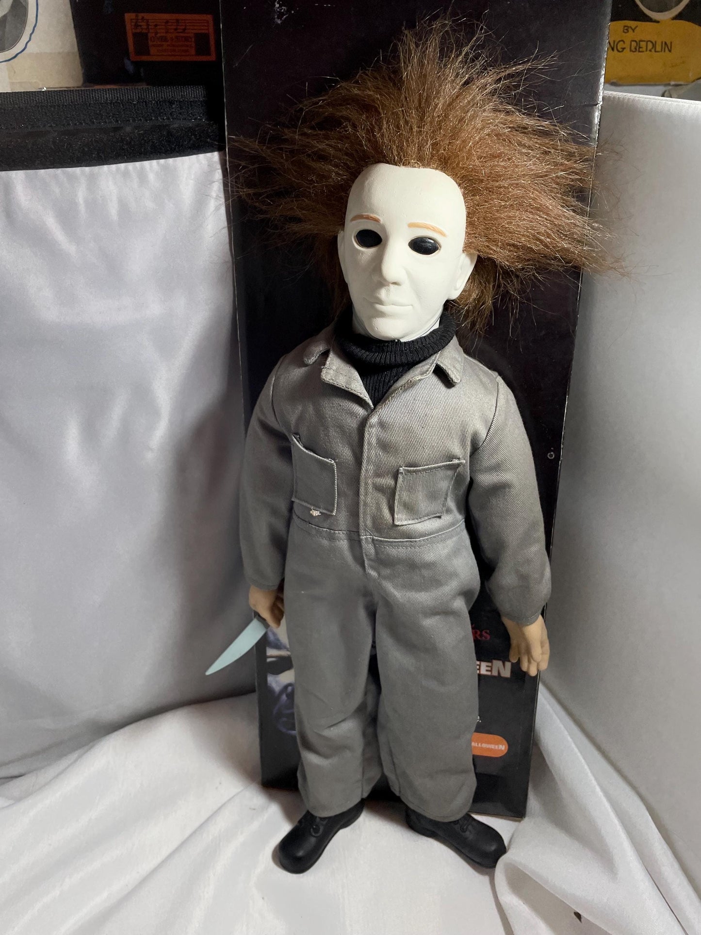 1998 Michael Myers 18” Talking doll RIP Series Spencers Gifts. Halloween.