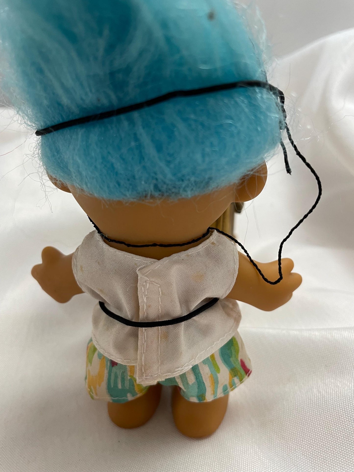 who doesn’t Love a Troll! 1980’s Boho Troll Doll w/ Walkman, headphones and Sunglasses. 5”.