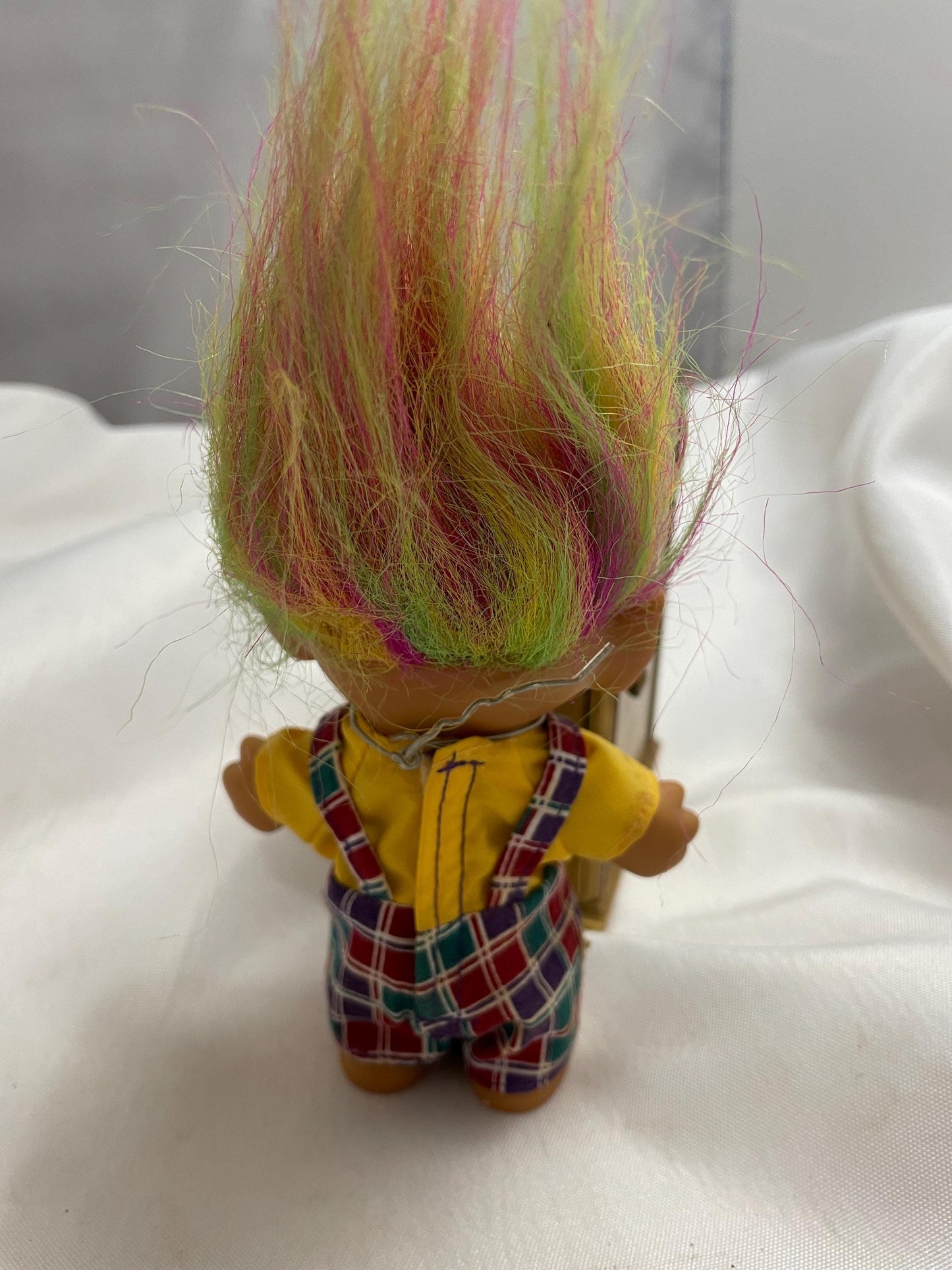 Trolls! Bright of America Rainbow Troll w/ Earring. 4 1/2”.