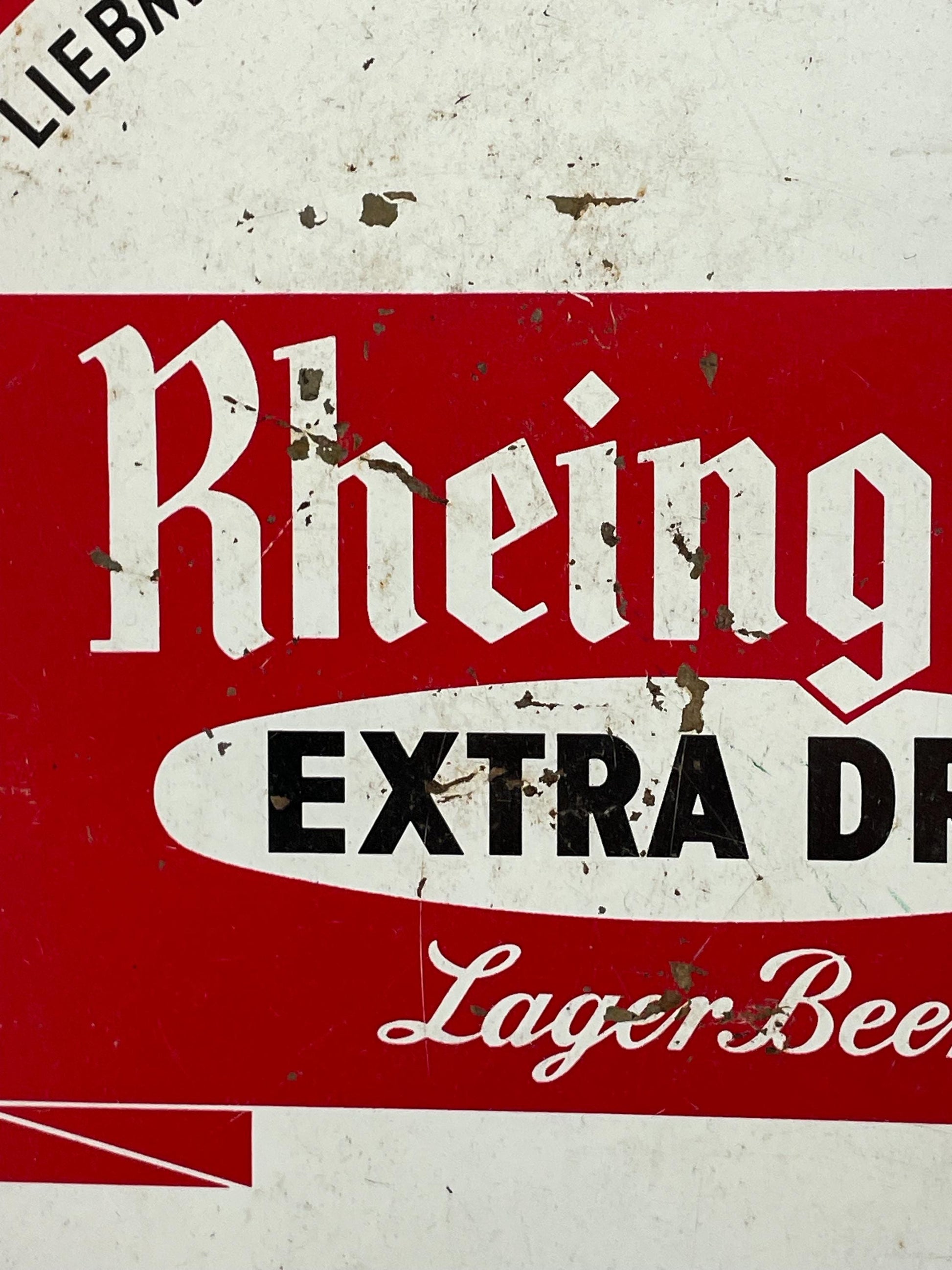 Vintage Rheingold beer Metal Serving tray.