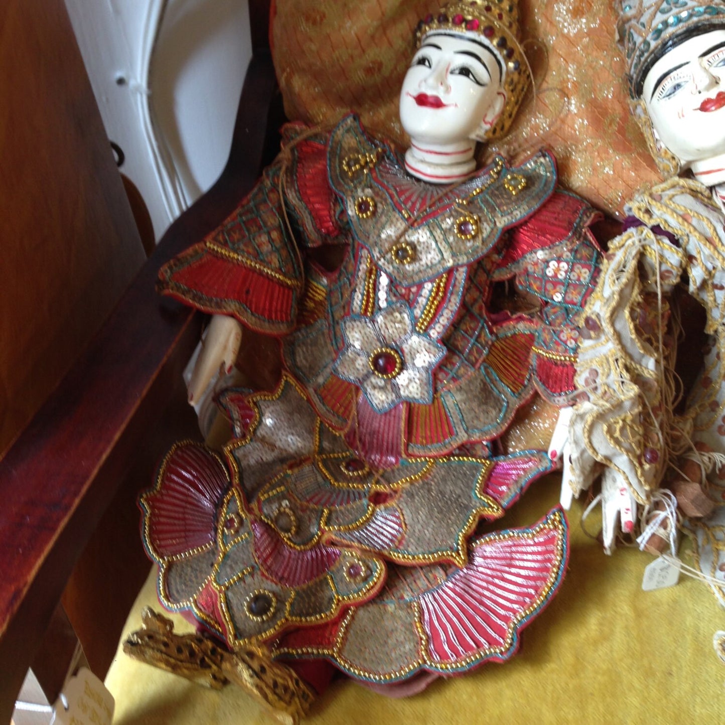 Antique Asian Marionette Dolls